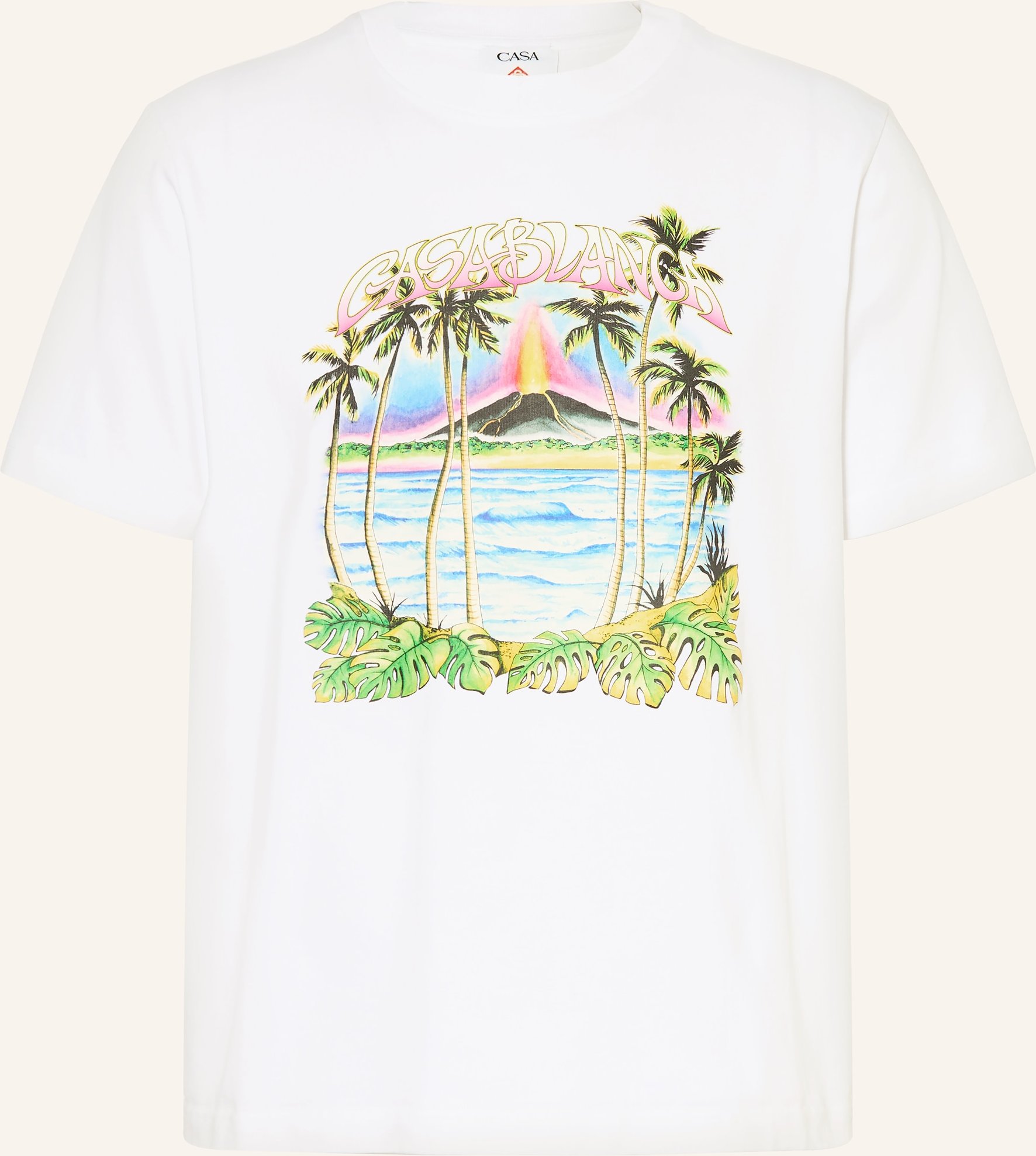 Casablanca T-Shirt weiss