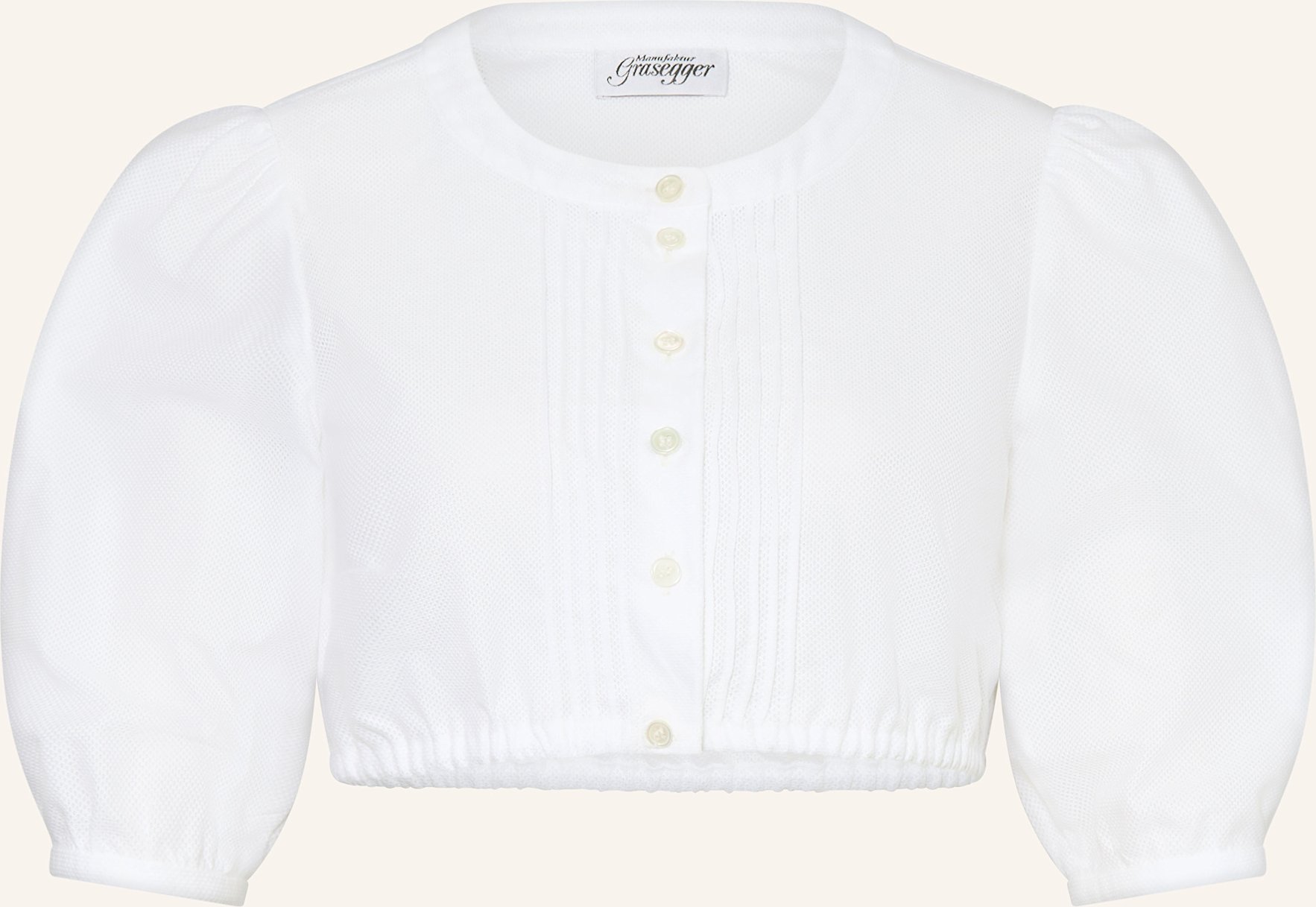 Thumbnail - Grasegger Dirndlbluse Emma weiss