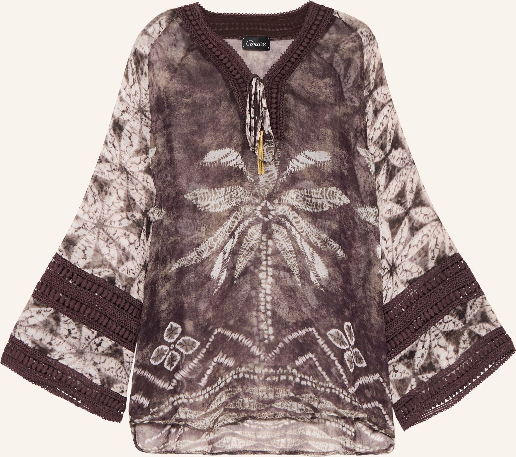 Grace Blusenshirt braun
