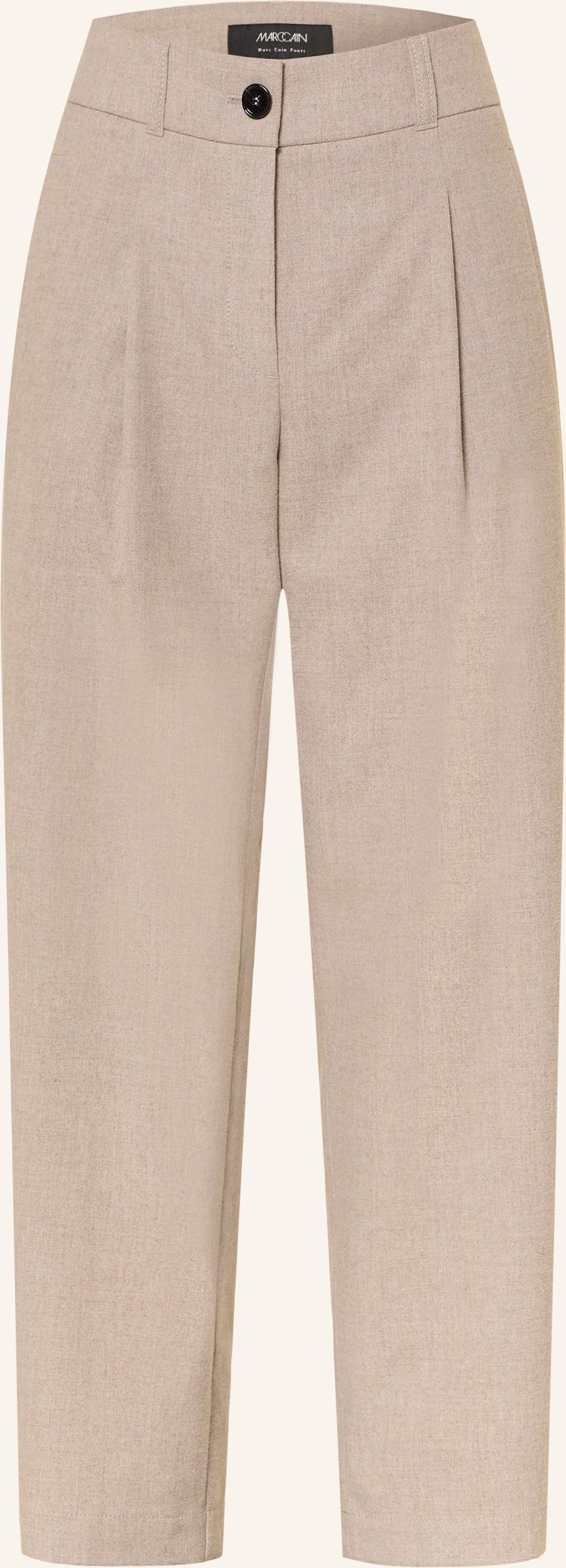 Marc Cain 7/8-Hose Aus Flanell beige