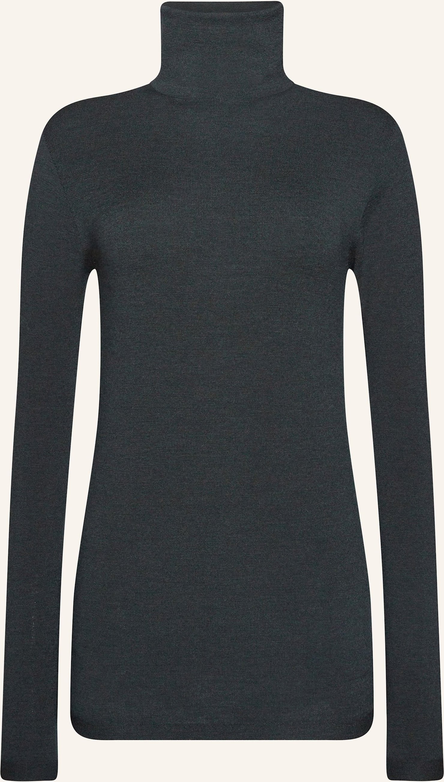 Wolford Pullover The Merino Top Long Sleeves gruen