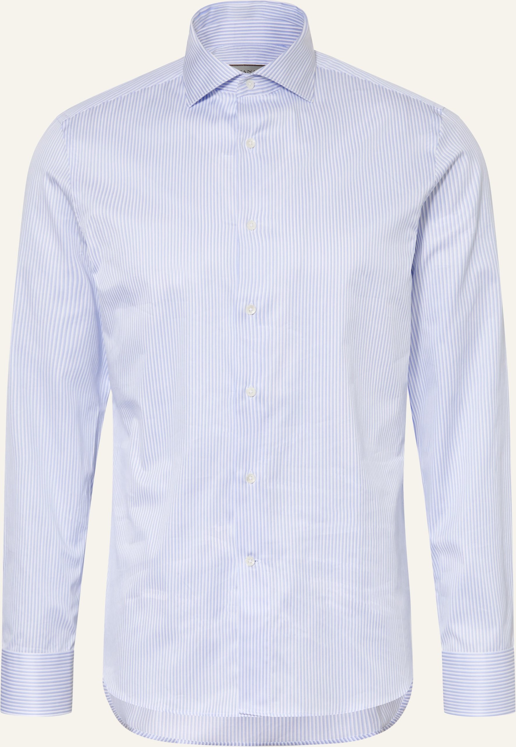 Canali Hemd Slim Fit blau