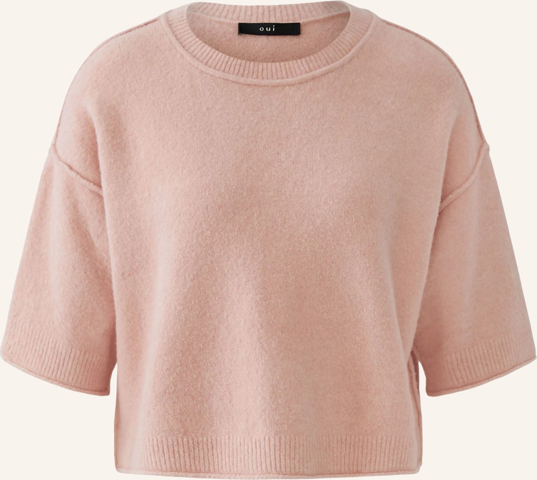 Oui Strickshirt rosa