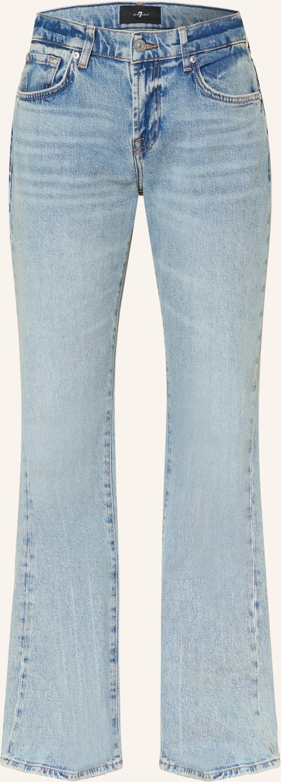 Thumbnail - 7 For All Mankind Flared Jeans Spencer Flare blau