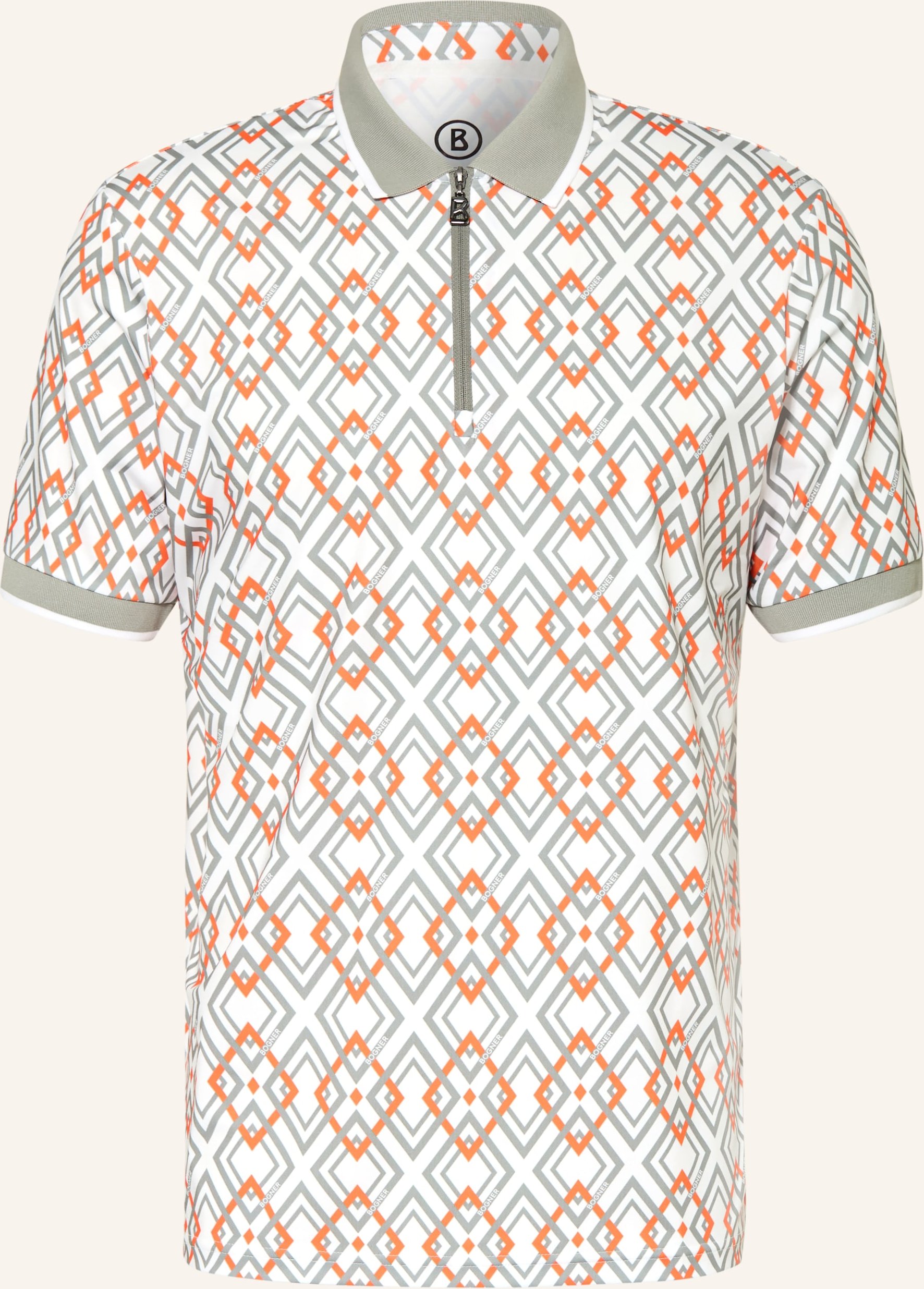Bogner Jersey-Poloshirt Valentin orange