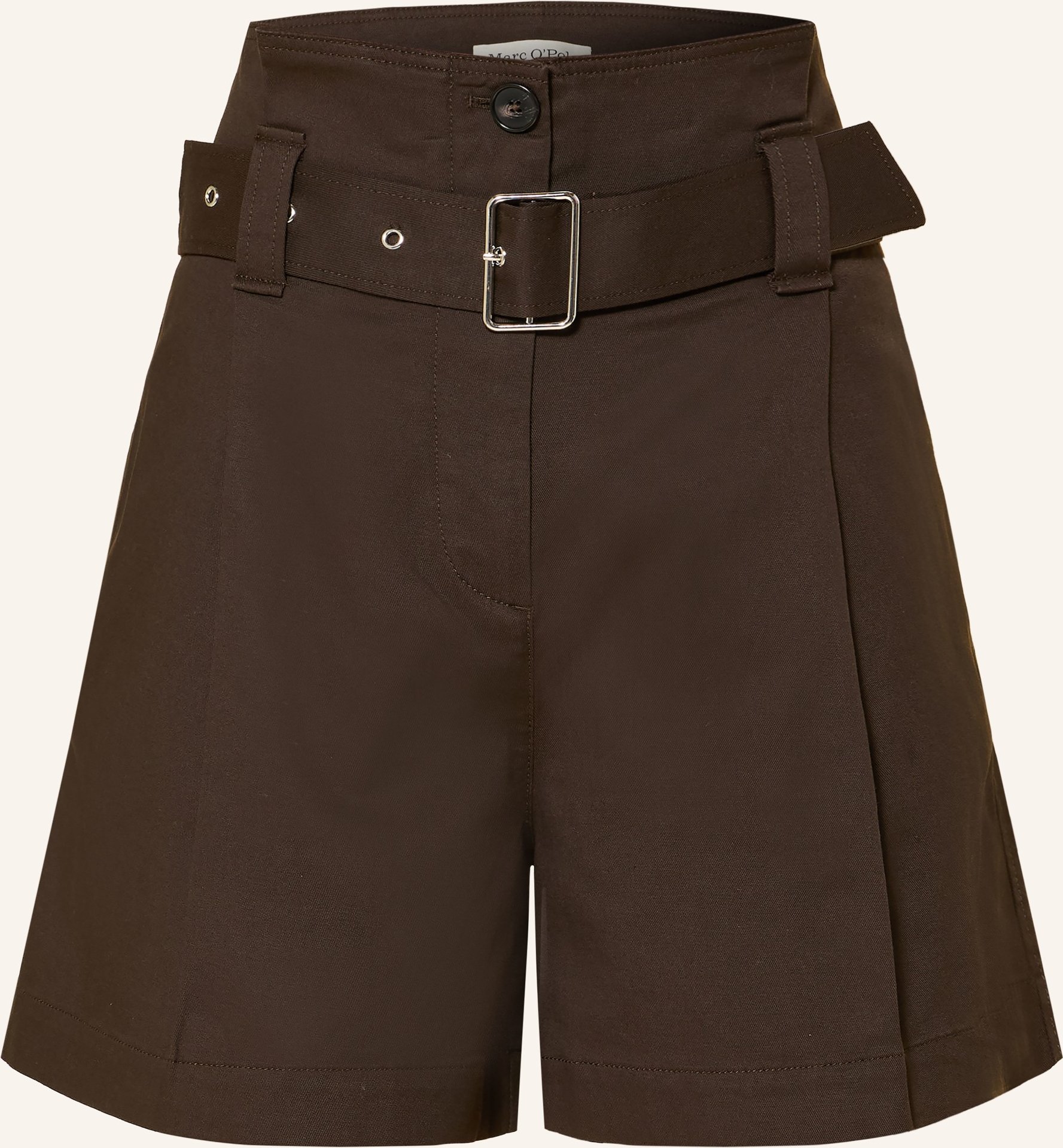 Marc O'polo Paperbag-Shorts braun