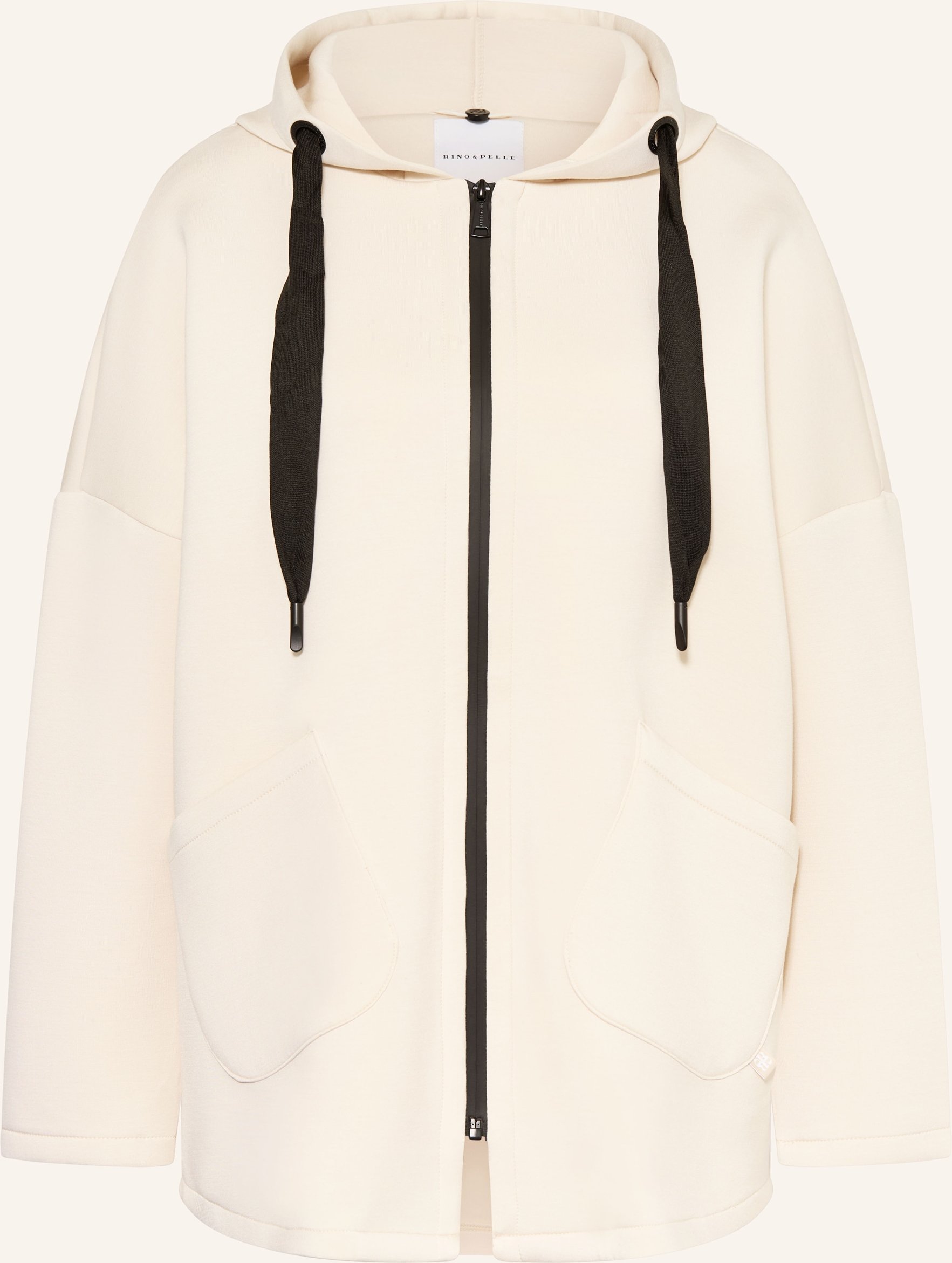 Rino & Pelle Sweatjacke Bray weiss