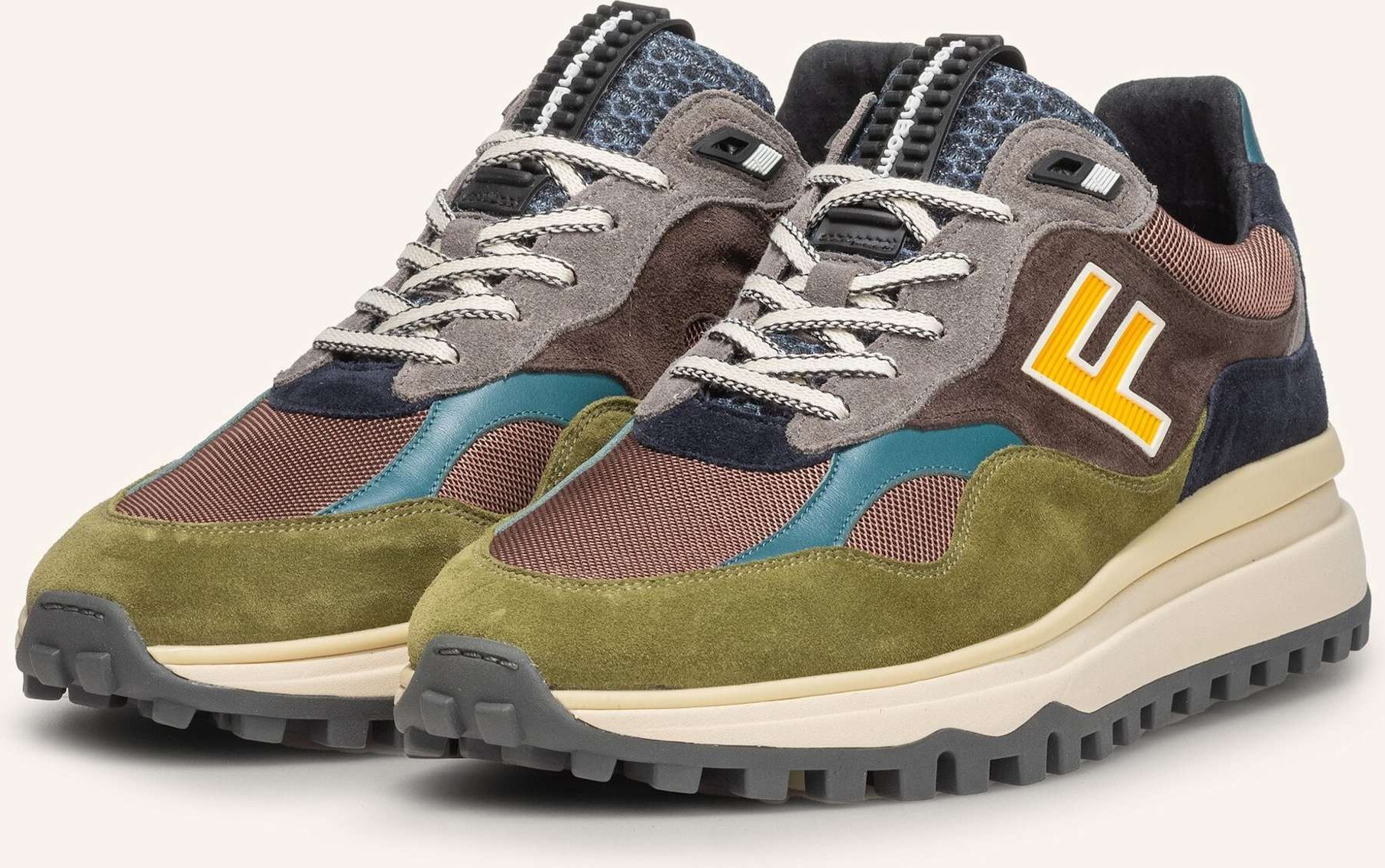 Floris Van Bommel Sneaker De Gripper 01 braun