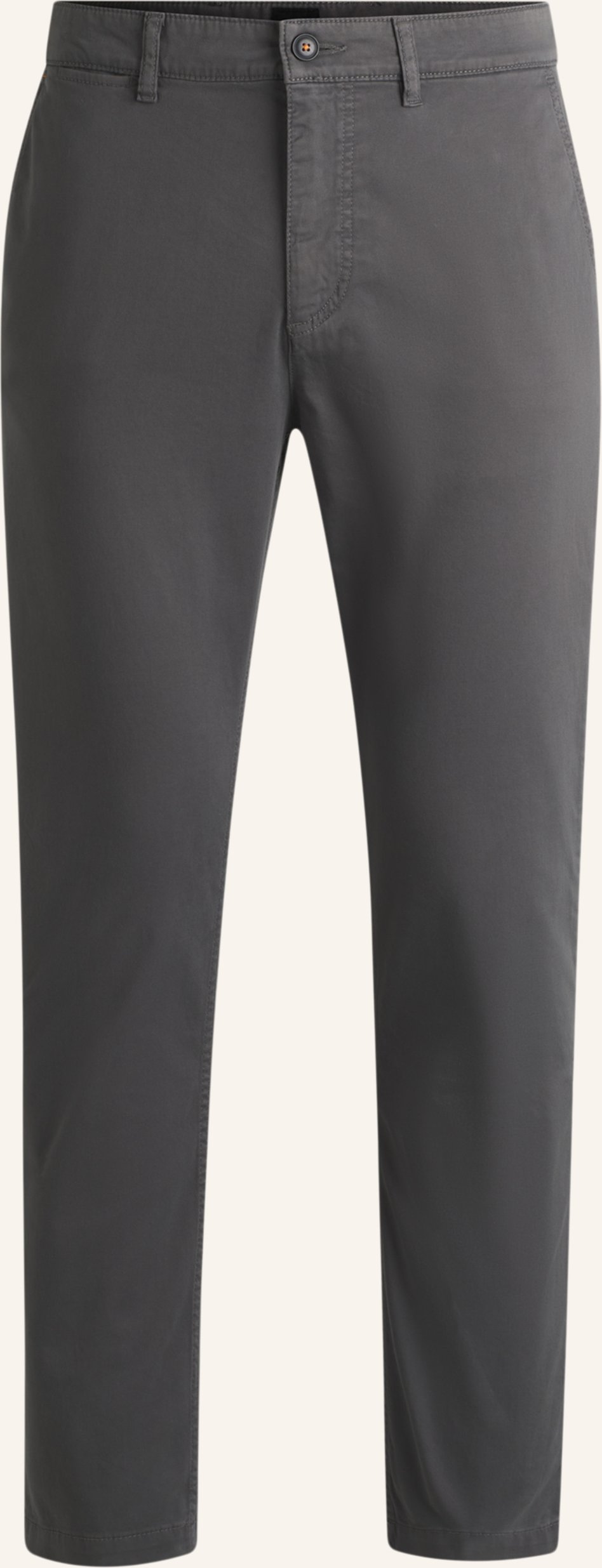 Boss Chino Regular-1 Regular Fit grau