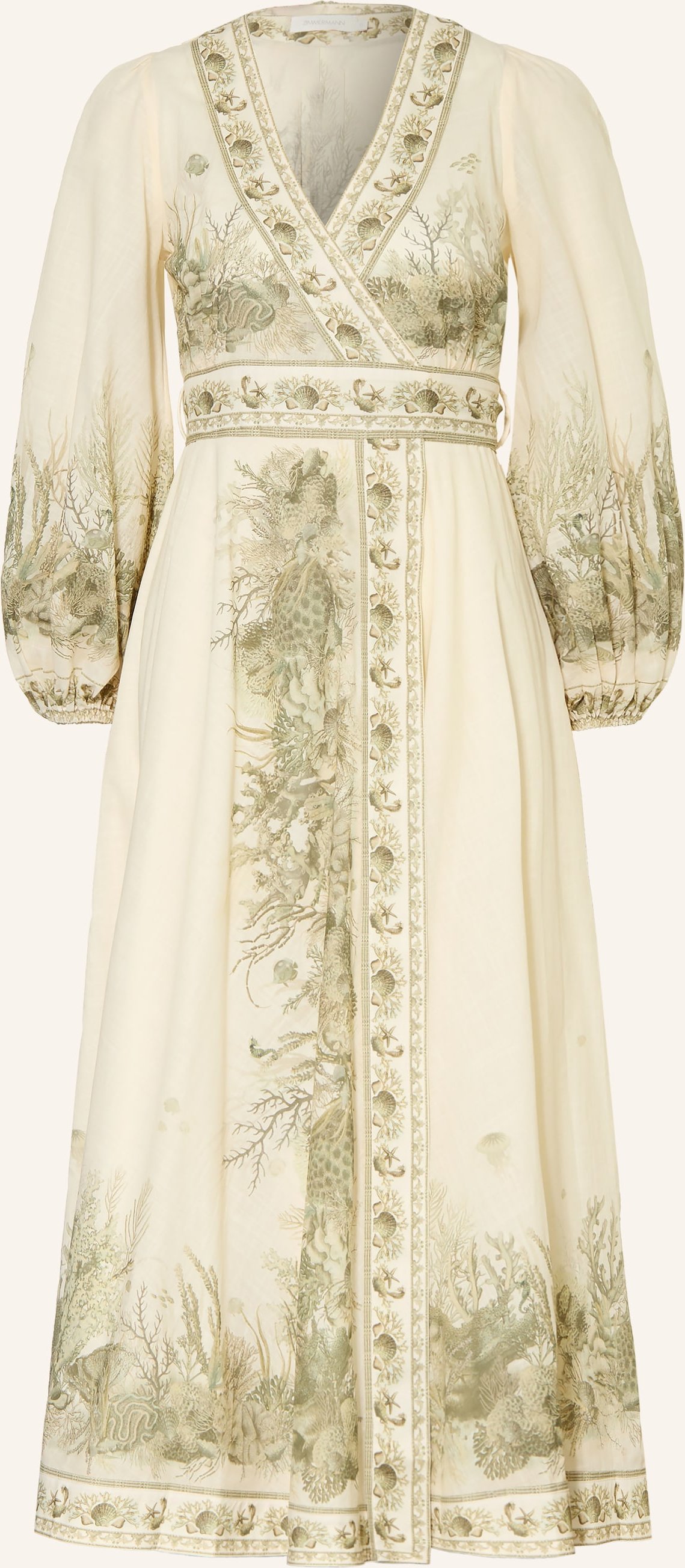Zimmermann Wickelkleid Wanderlust gruen