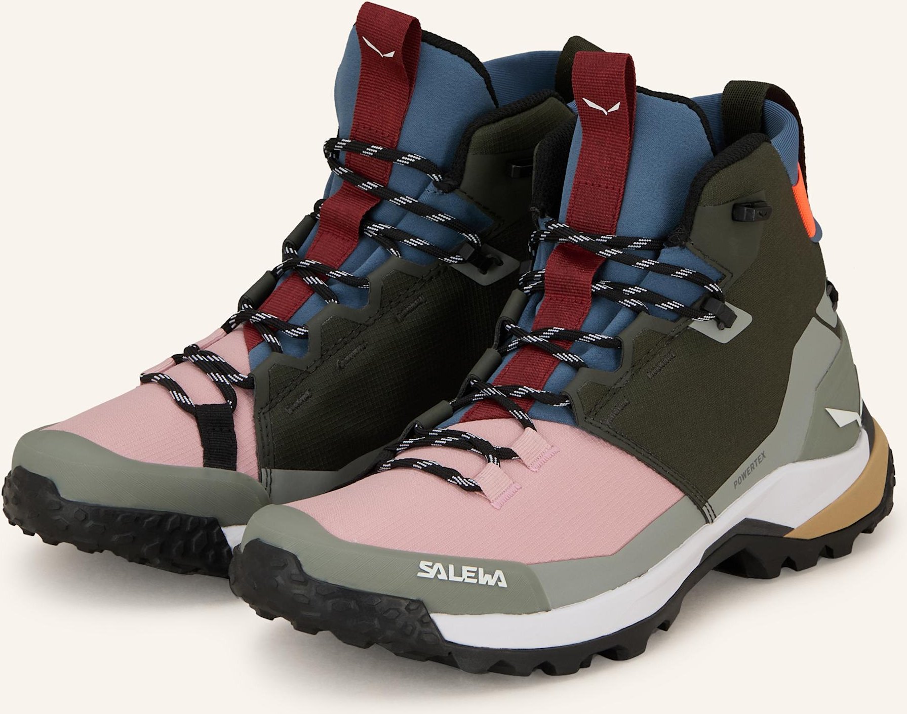 Salewa Wanderschuhe Puez 2 Mid Ptx gruen