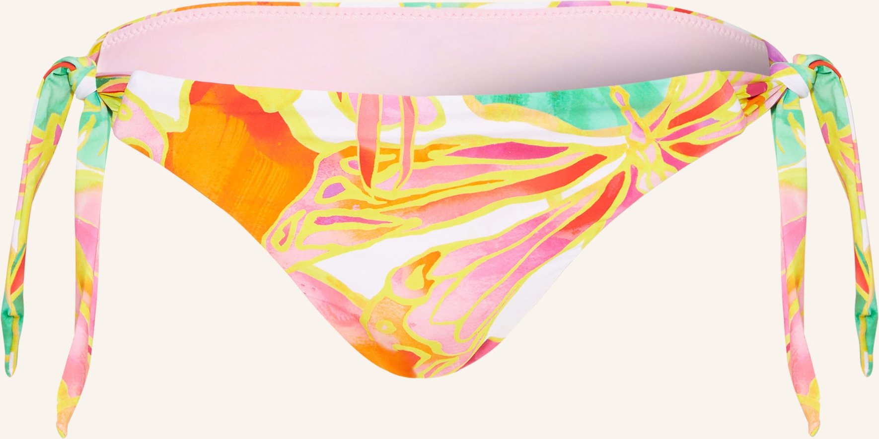 Seafolly Triangel-Bikini-Hose Wonderland pink