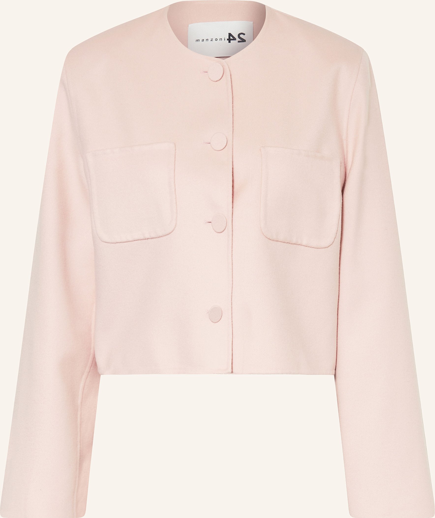 Manzoni 24 Kastenjacke rosa