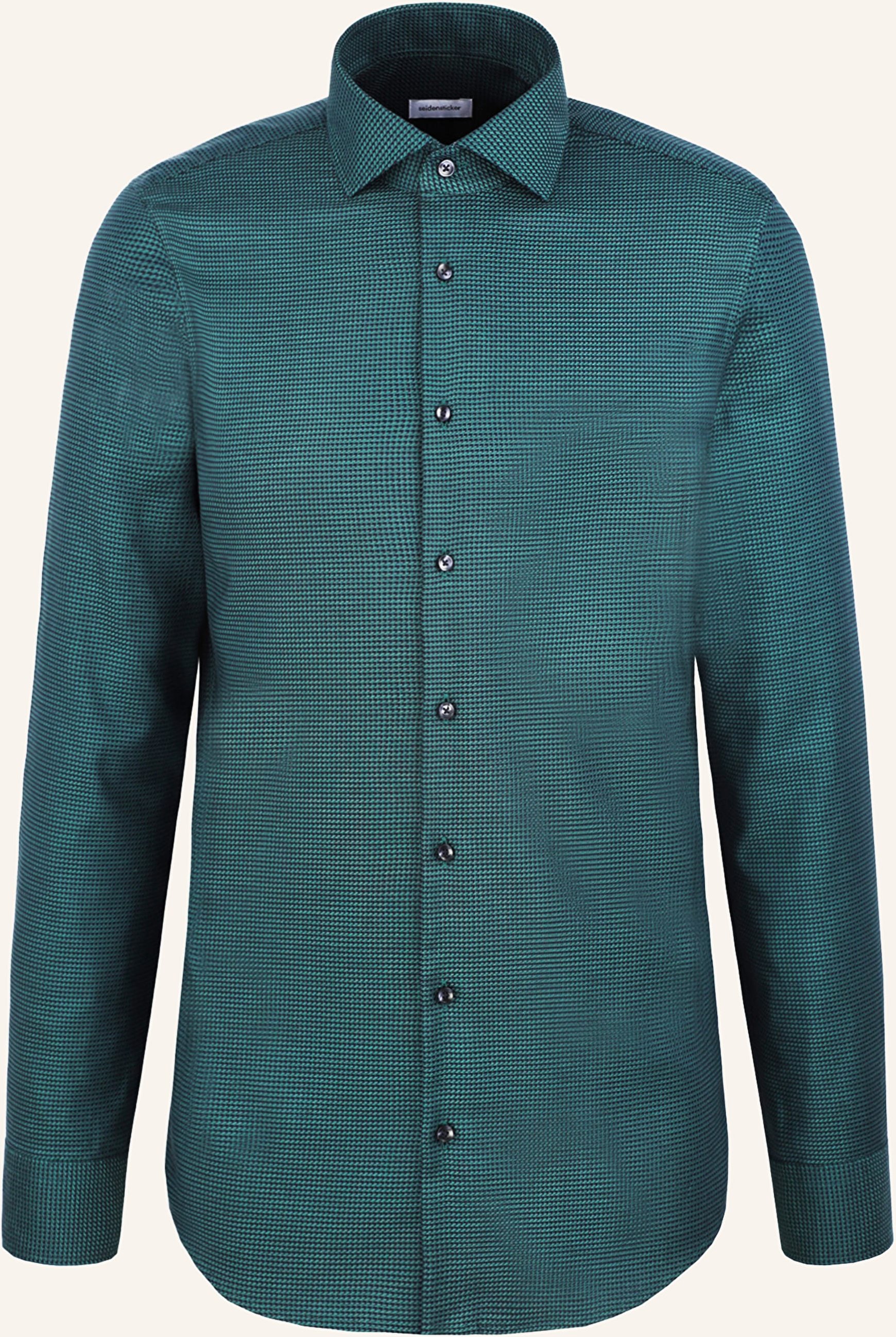 Seidensticker Hemd Shaped Fit blau