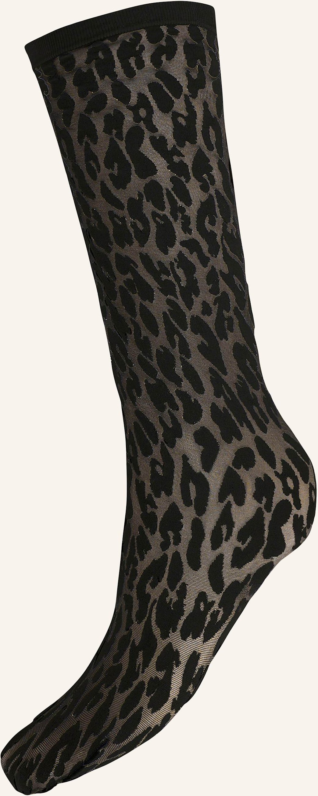 Wolford Feinstrumpf-Söckchen Leo schwarz