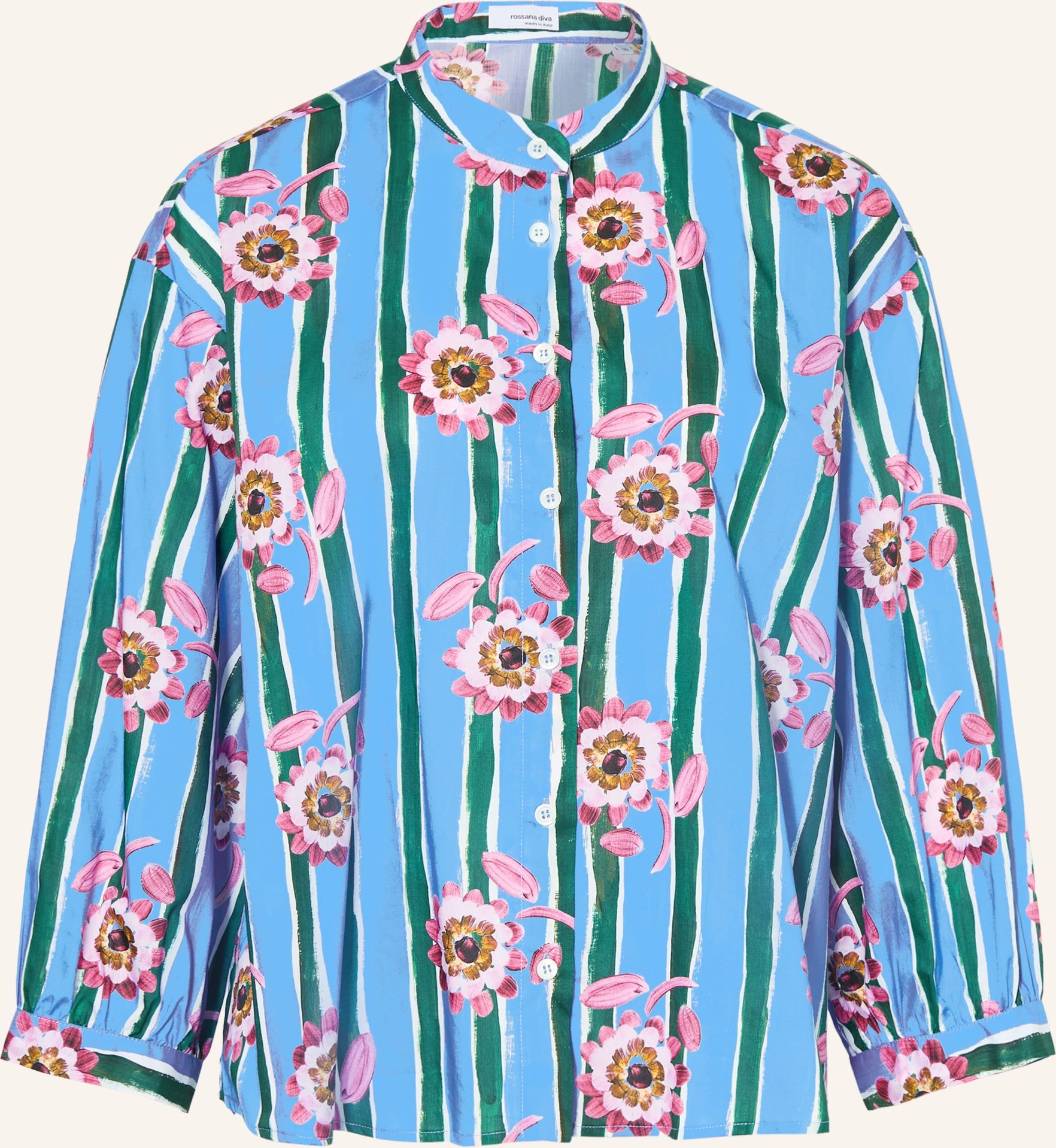 Rossana Diva Bluse blau