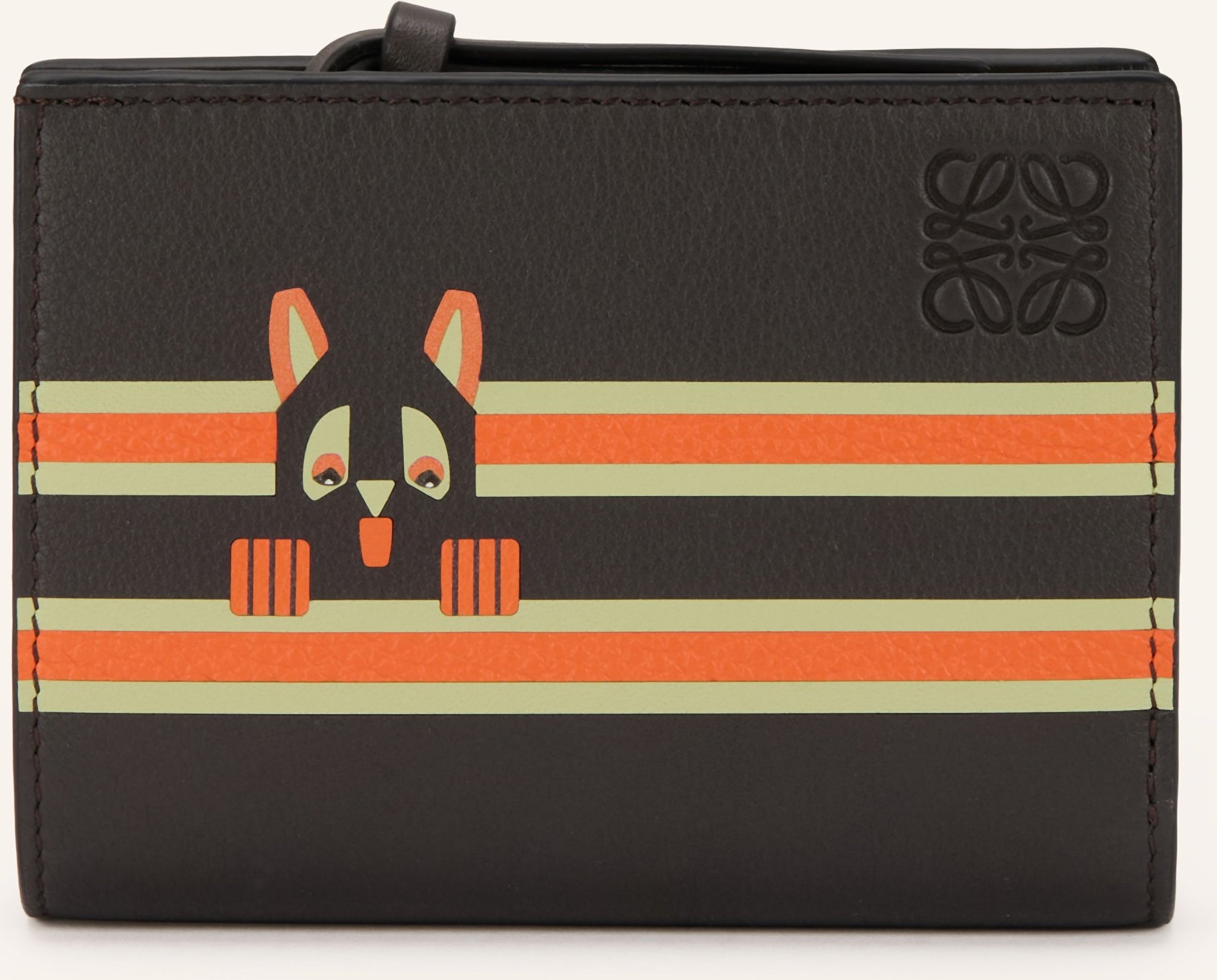Loewe Geldbörse Futurist Cat braun