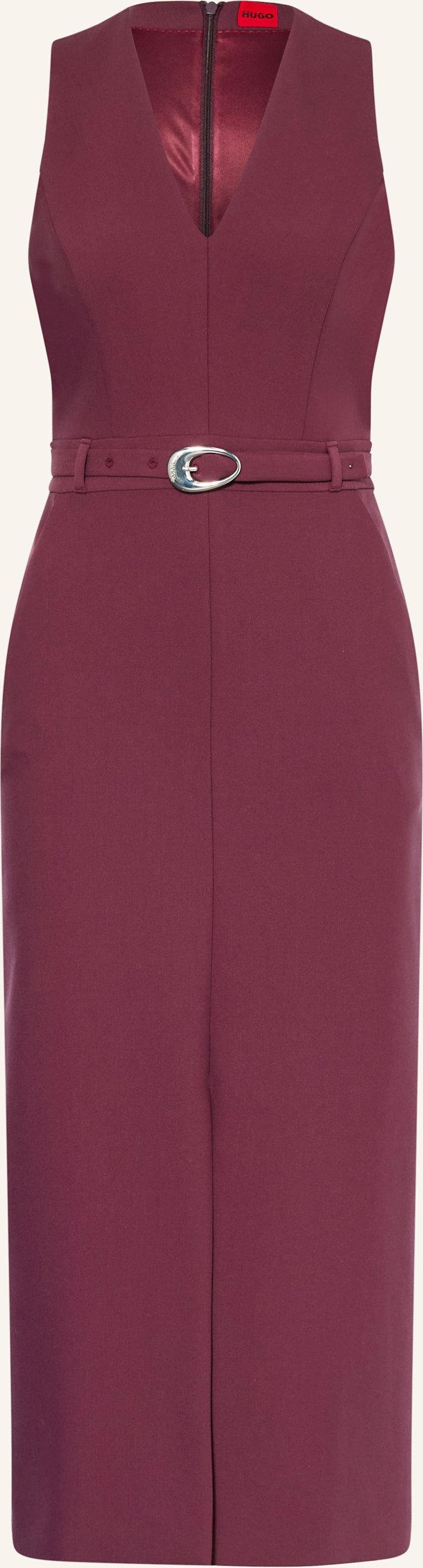 Hugo Etuikleid Katoni rot