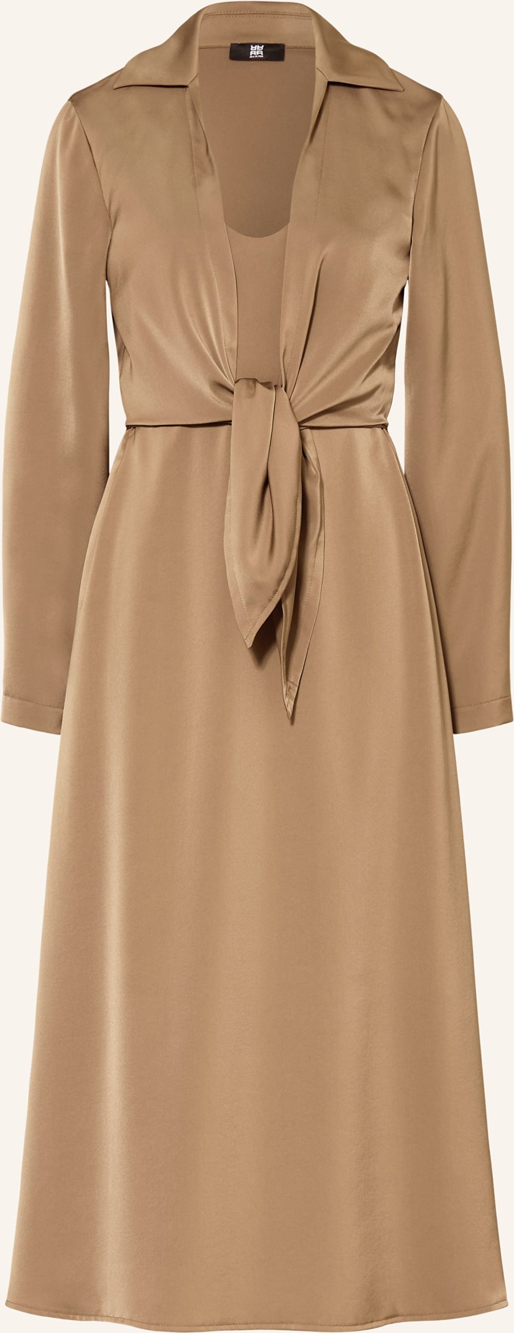 Riani Kleid In Wickeloptik braun