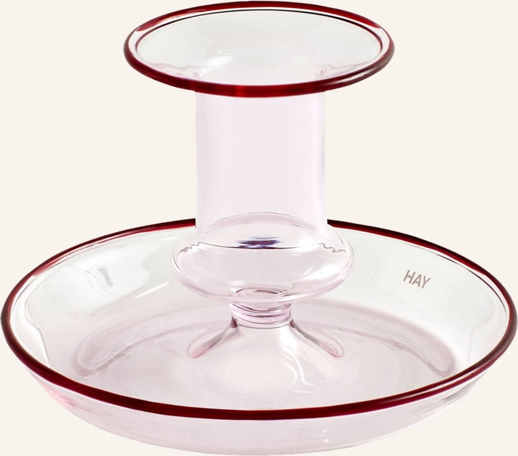 Hay Kerzenhalter Flare pink