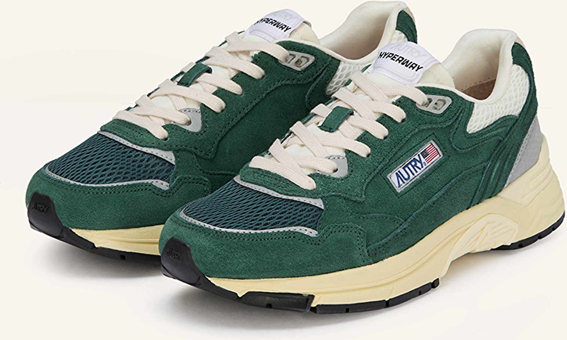 Autry Sneaker Hyperway Low Um gruen