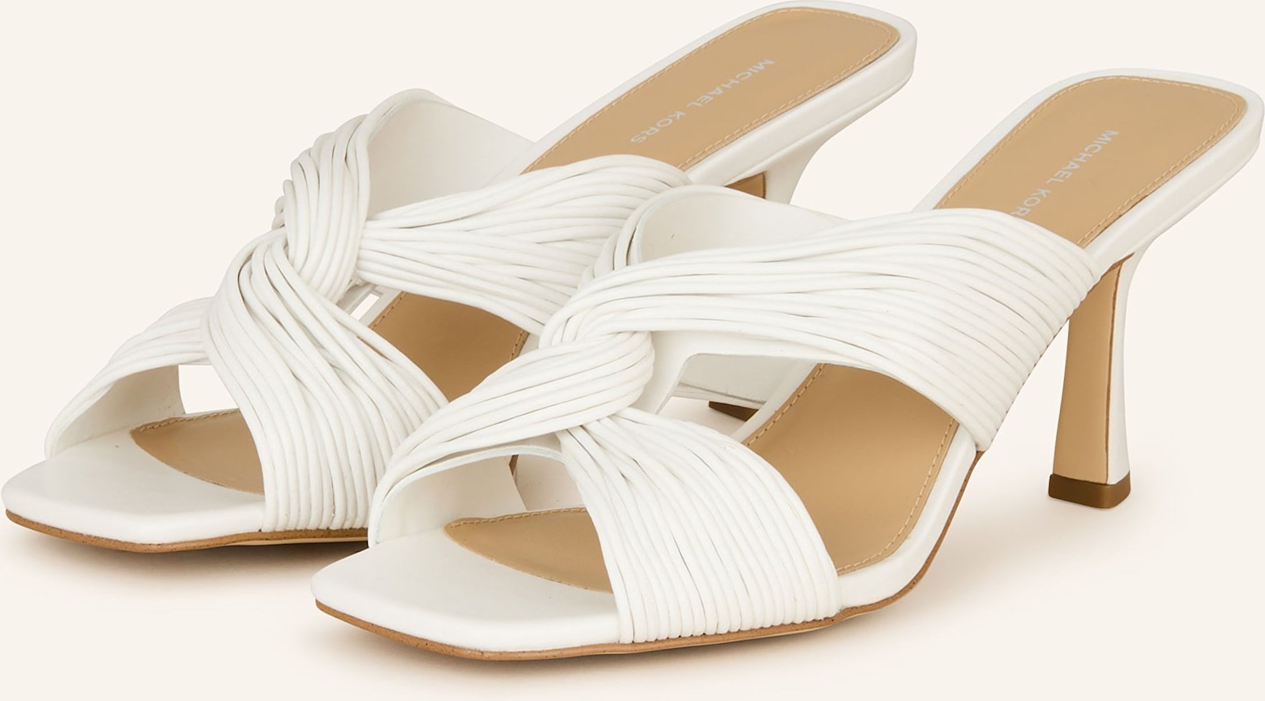 Michael Kors Mules Alessia weiss