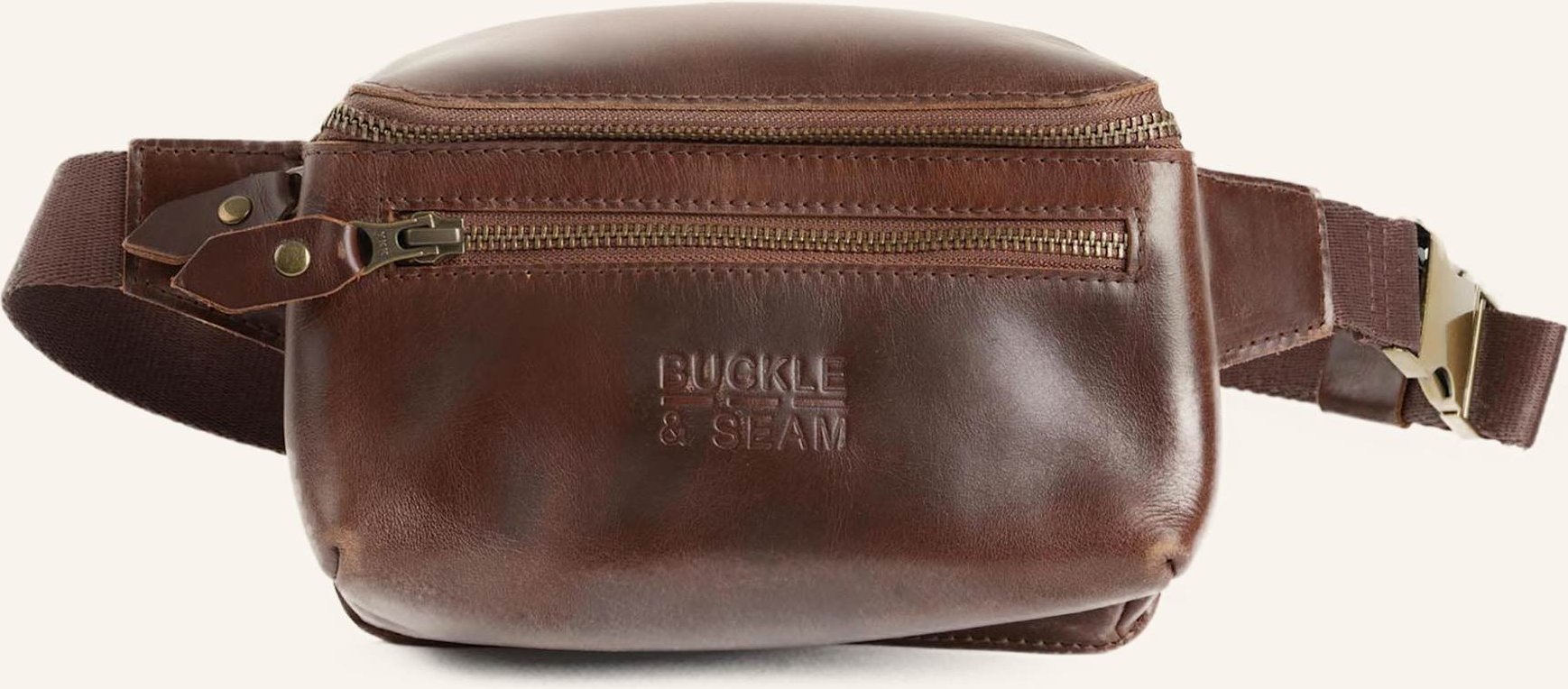 Buckle & Seam Umhängetasche Dash braun