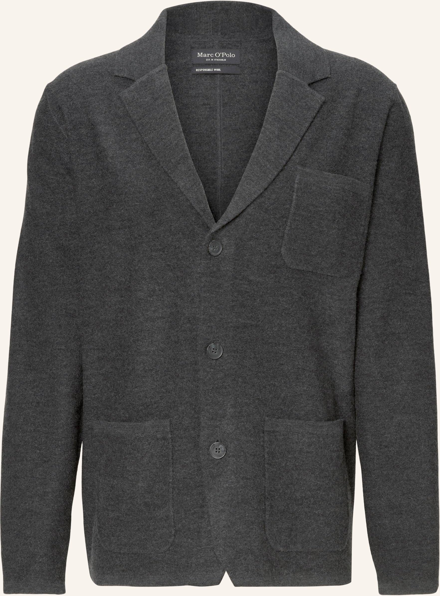 Marc O'polo Wollsakko grau