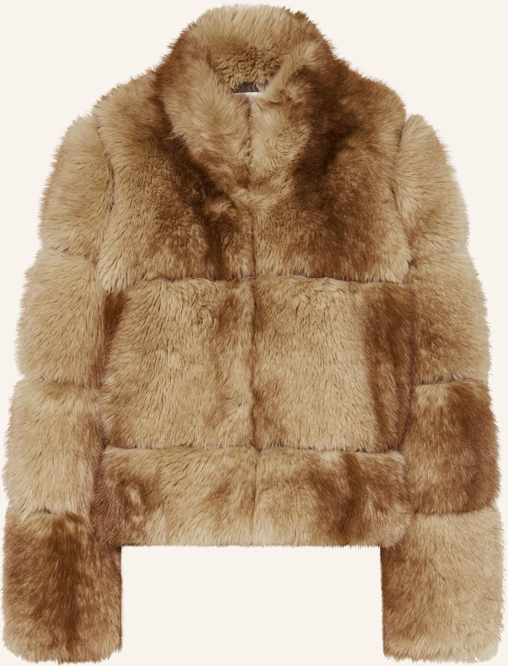 Apparis Kunstfell-Jacke Sai braun