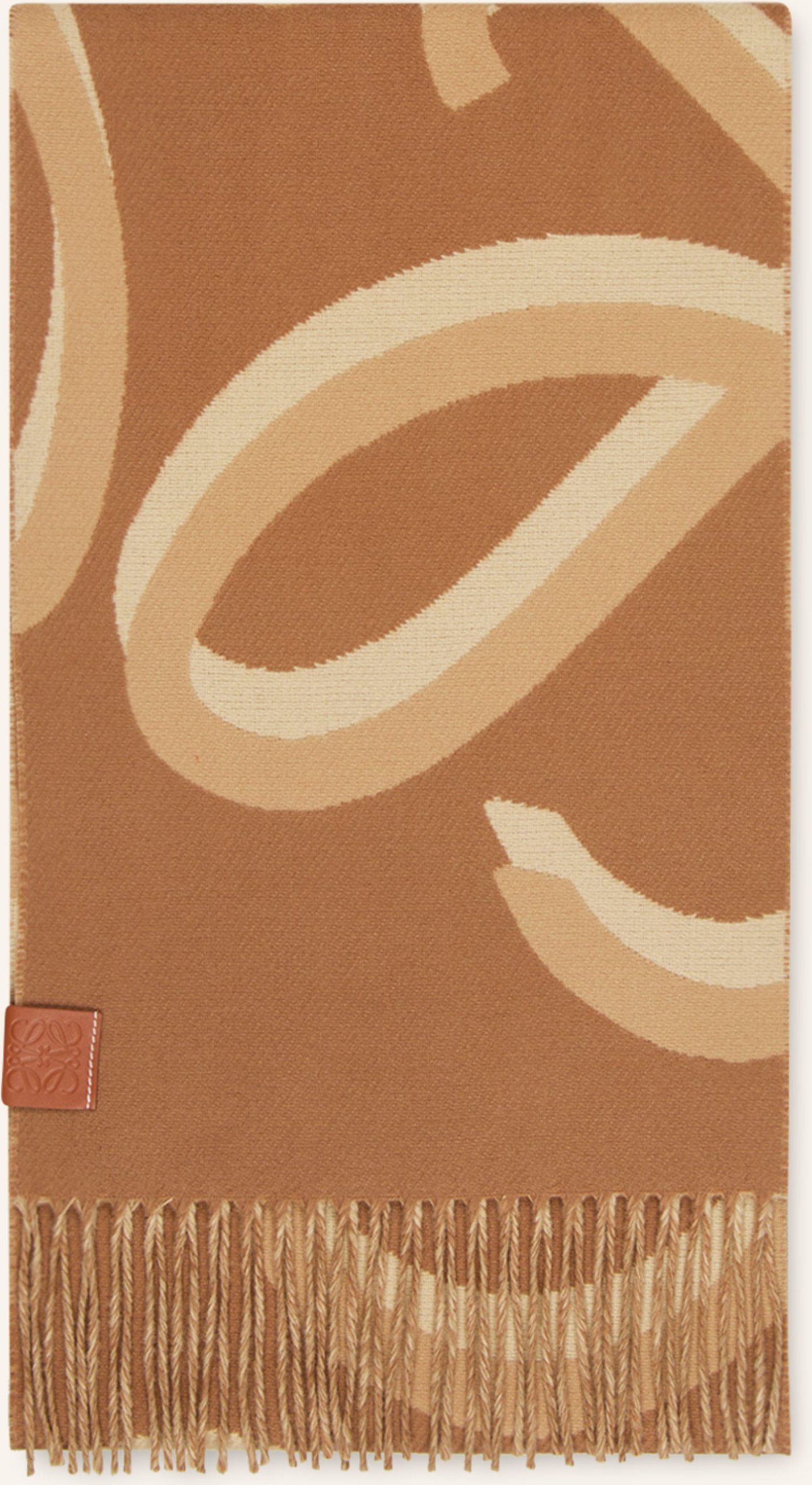 Loewe Schal Anagram beige
