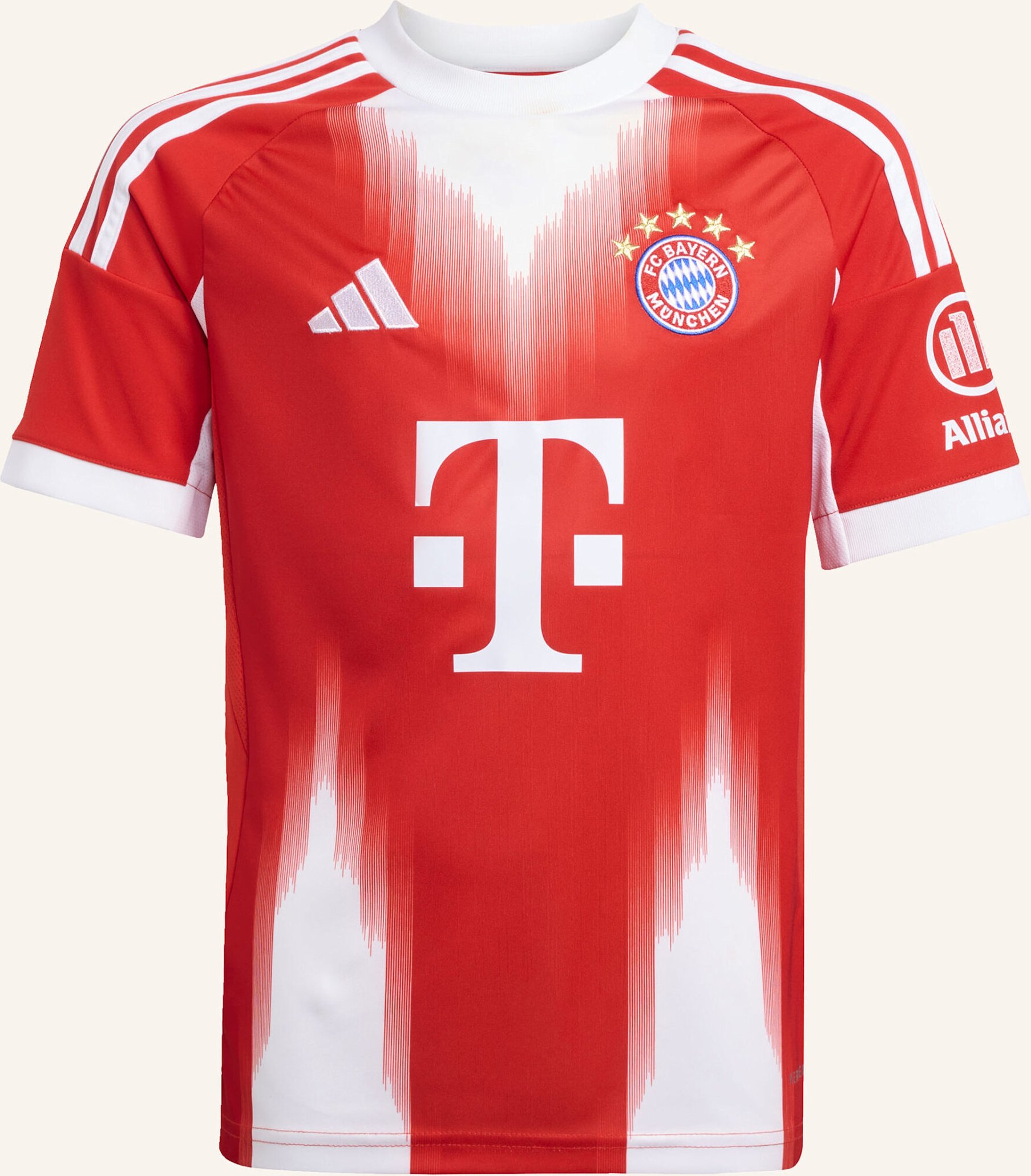 Adidas Fc Bayern München 25/26 Kids Heimtrikot rot