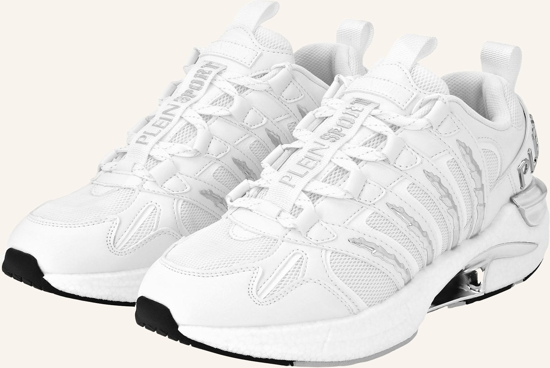 Thumbnail - Plein Sport Lo-Top Turnschuhe weiss