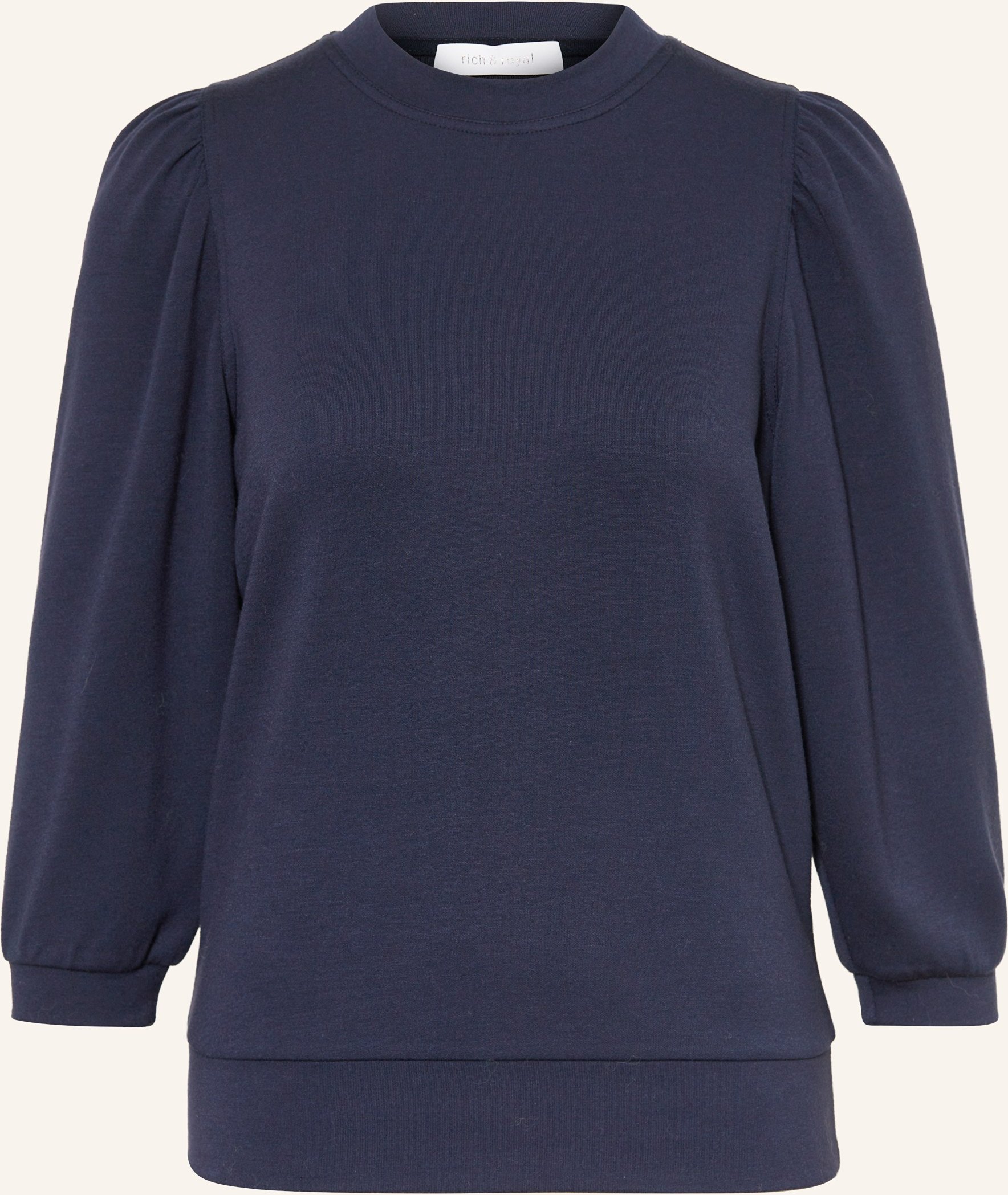 Rich & Royal Shirt Mit 3/4-Arm blau