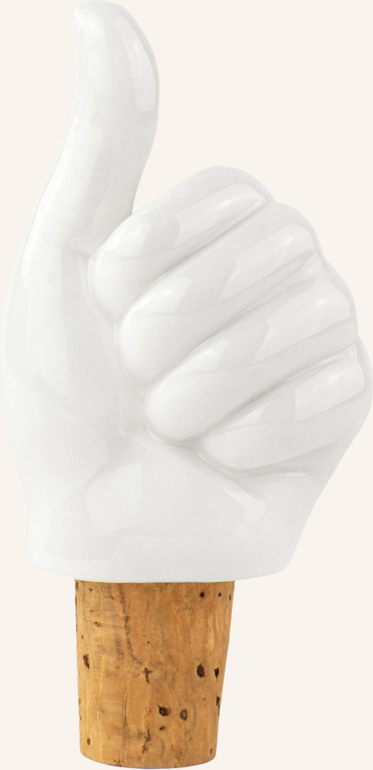 Donkey Flaschenverschluss Thumbs Up weiss