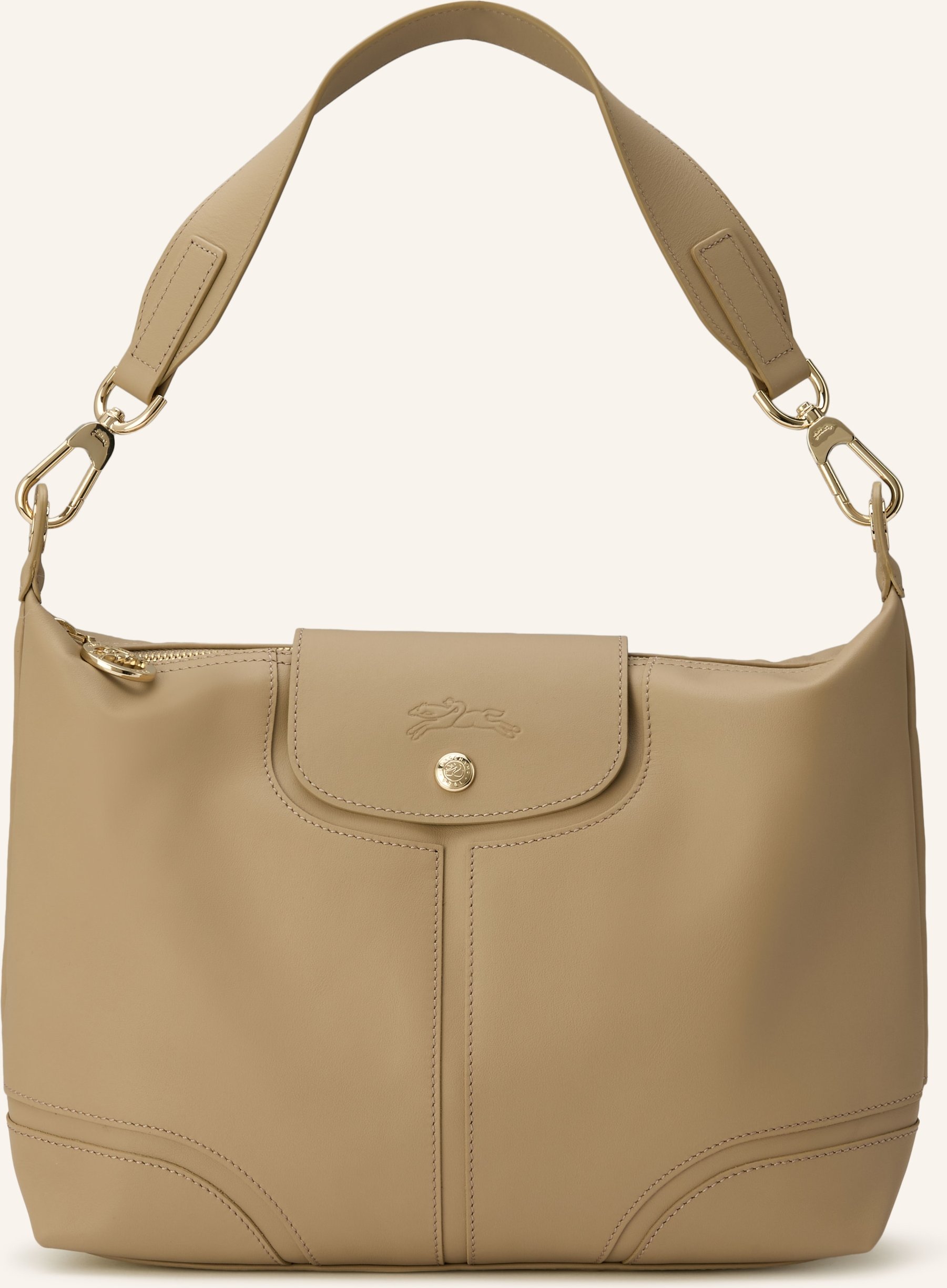 Longchamp Schultertasche Le Pliage Xtra beige
