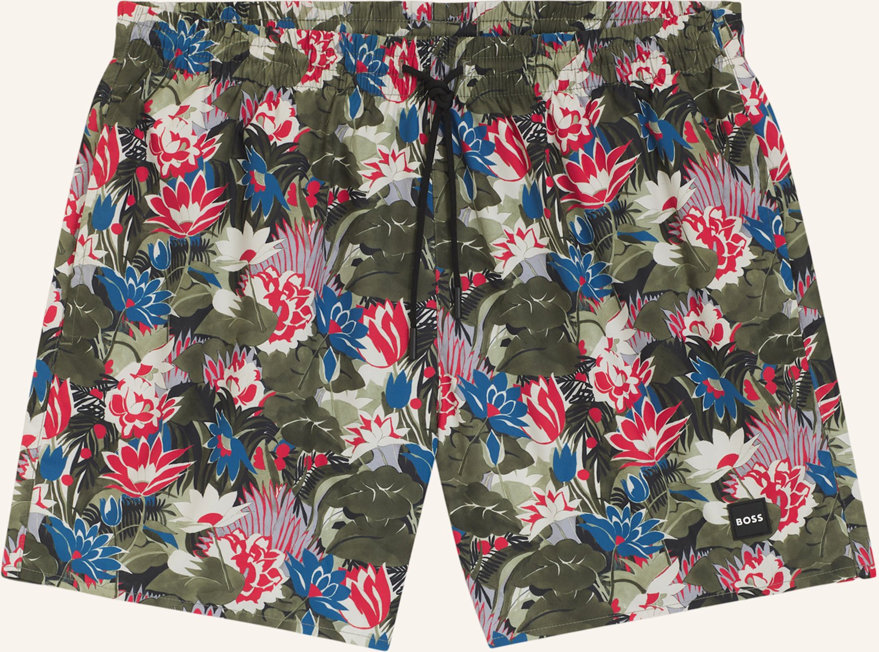 Boss Badeshorts Piranha gruen