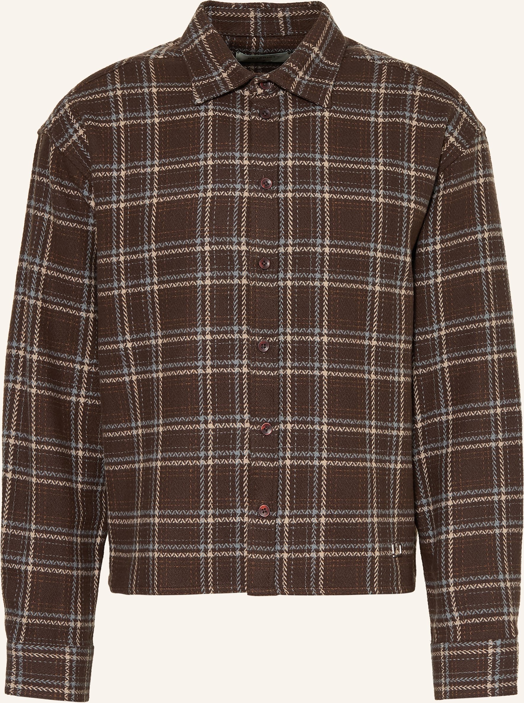 Reternity Flanell-Overshirt L'artisan braun