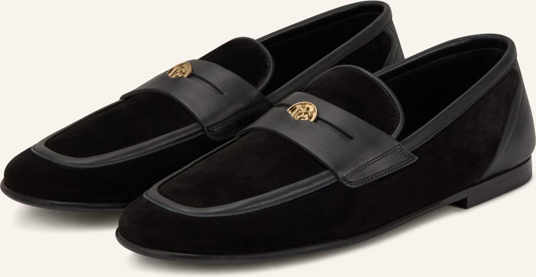 Dolce & Gabbana Penny-Loafer schwarz