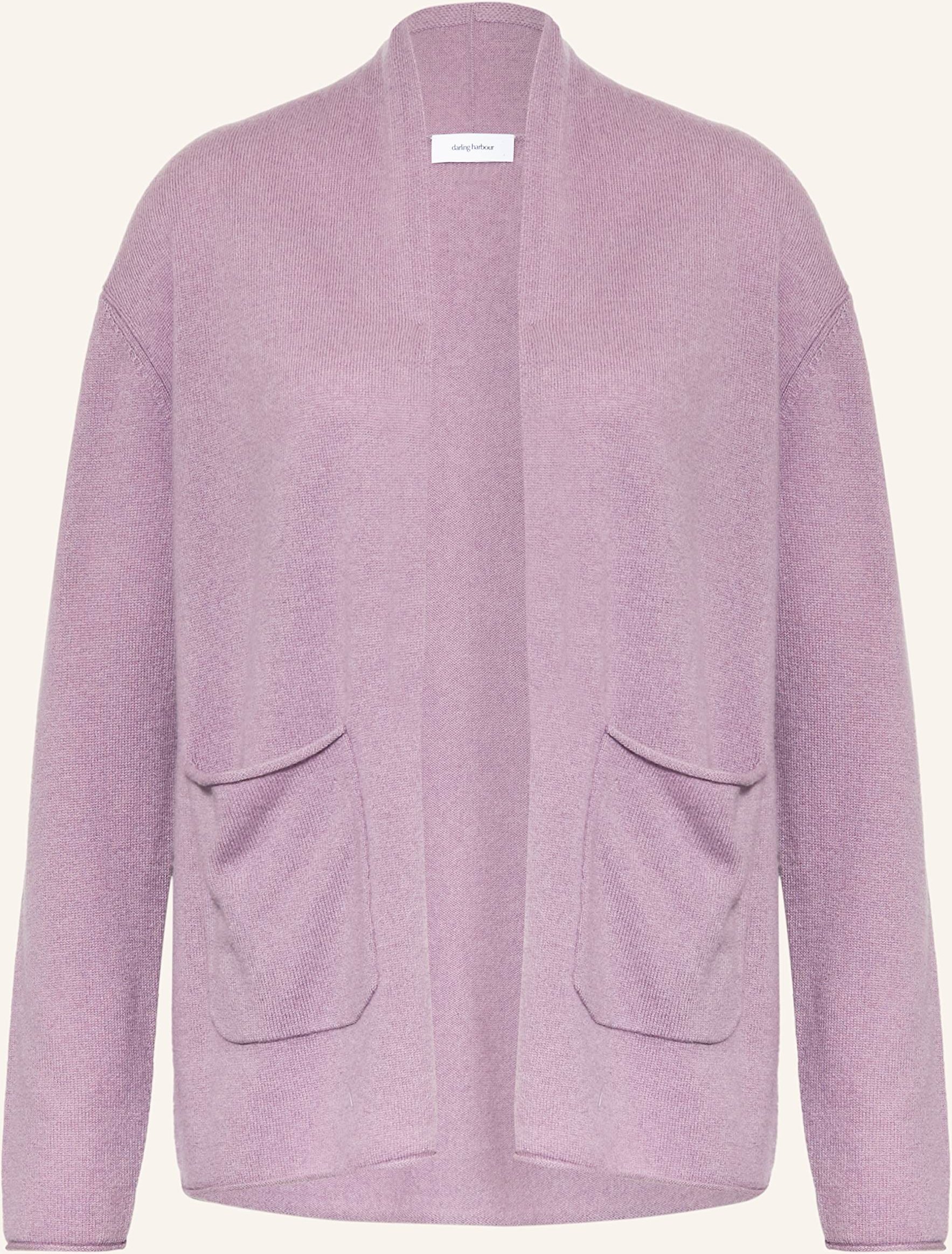 Darling Harbour Strickhülle Aus Cashmere lila