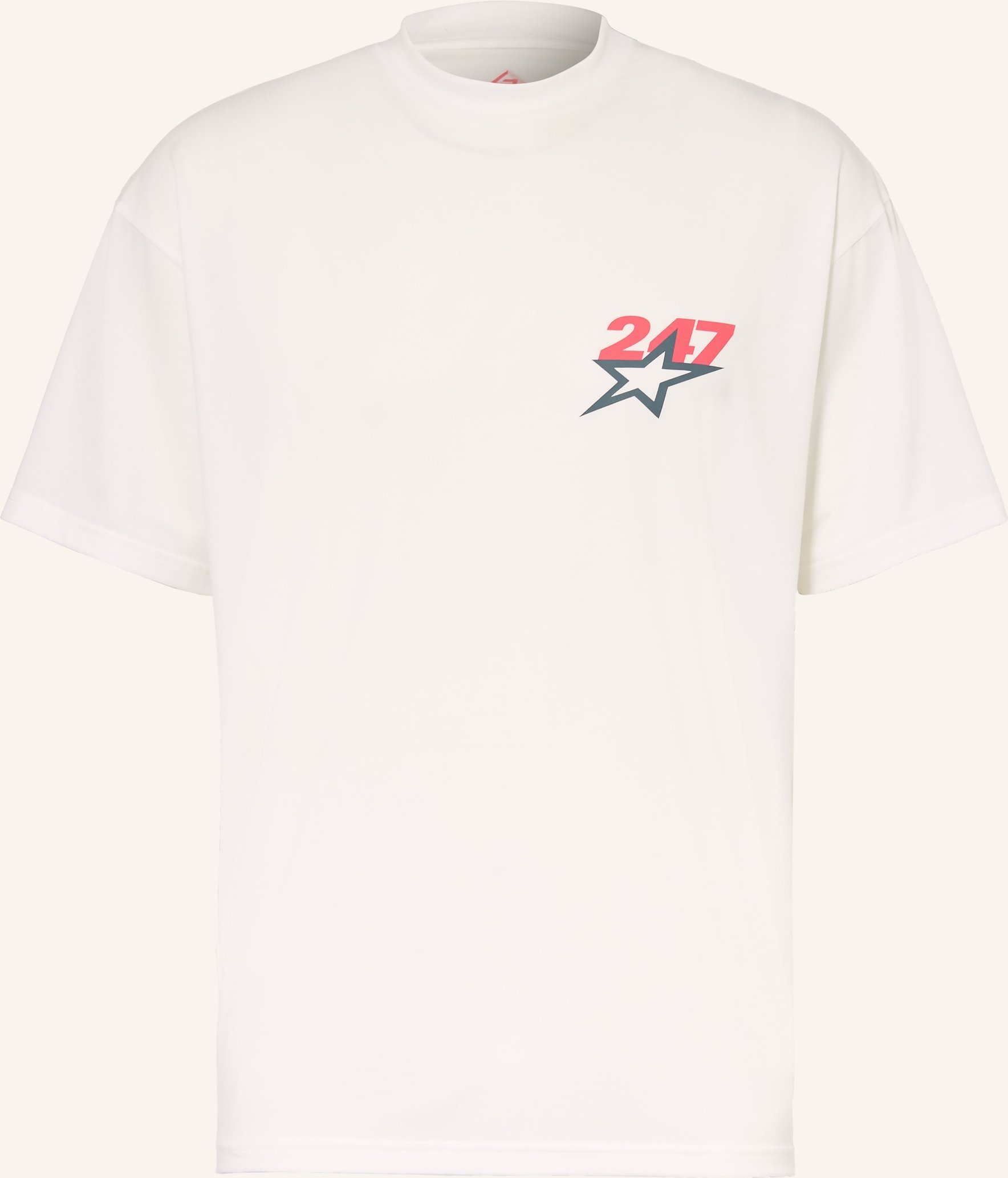 247 Represent Oversized-Shirt Team 247 weiss