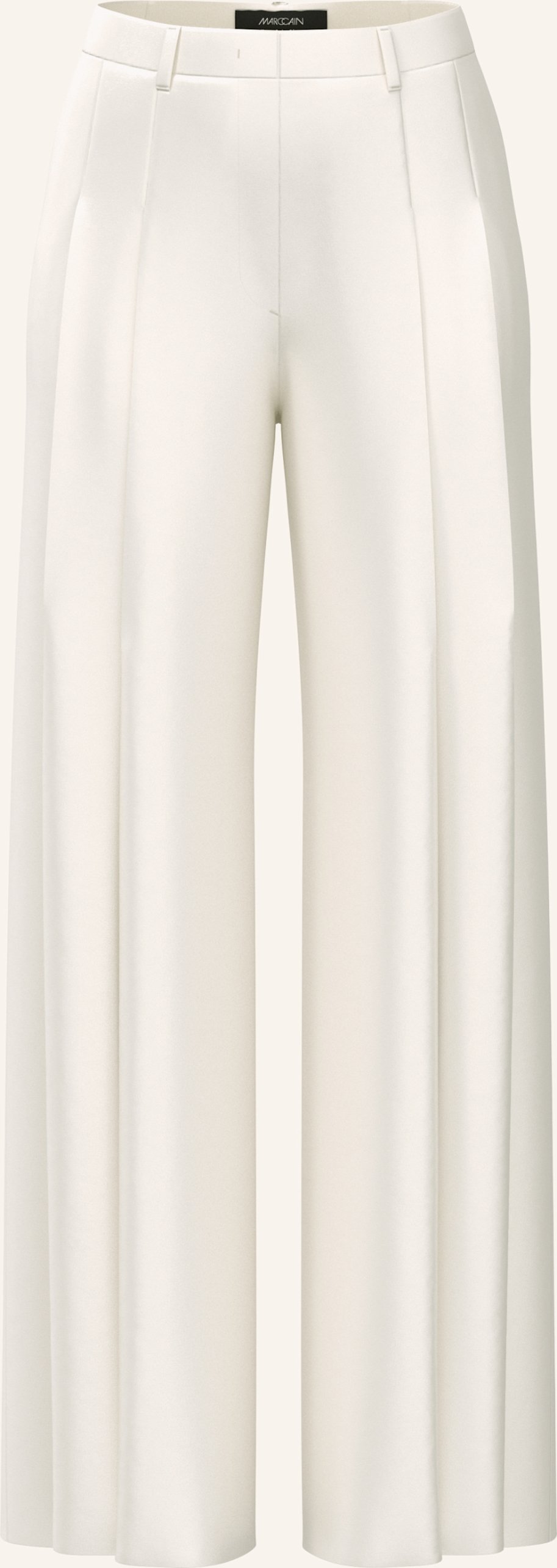 Marc Cain Marlenehose Warangal Aus Satin weiss