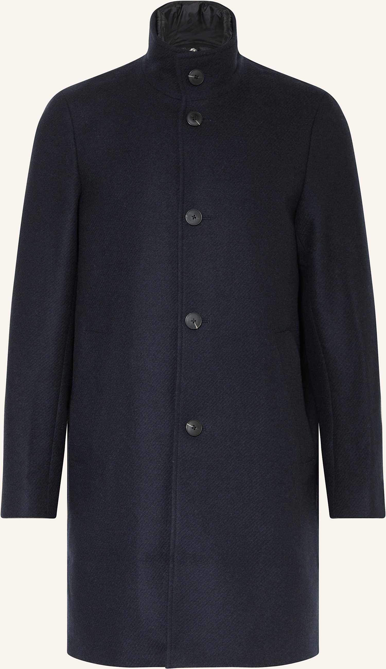 Marc O'polo Wollmantel Mit Herausnehmbarer Blende blau