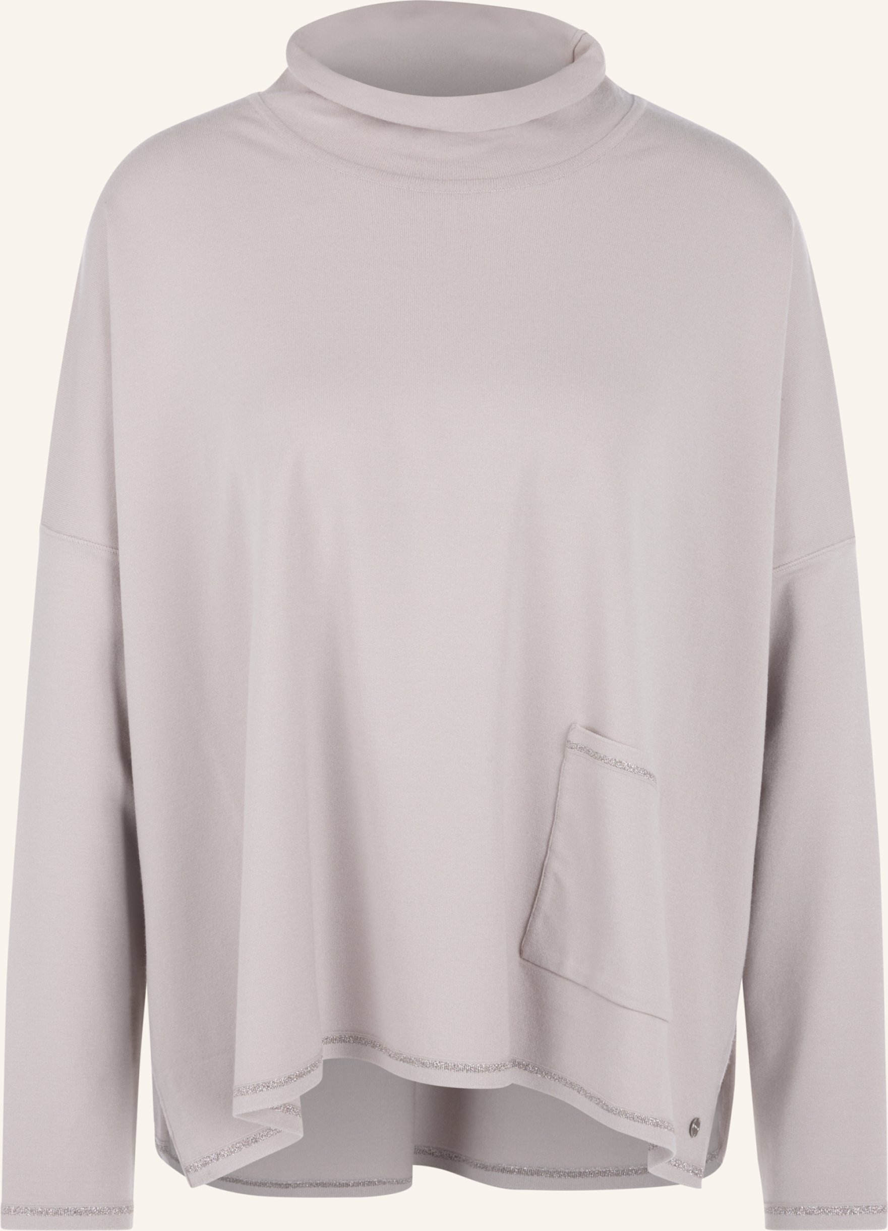 Marc Cain Pullover Mit Glitzergarn beige
