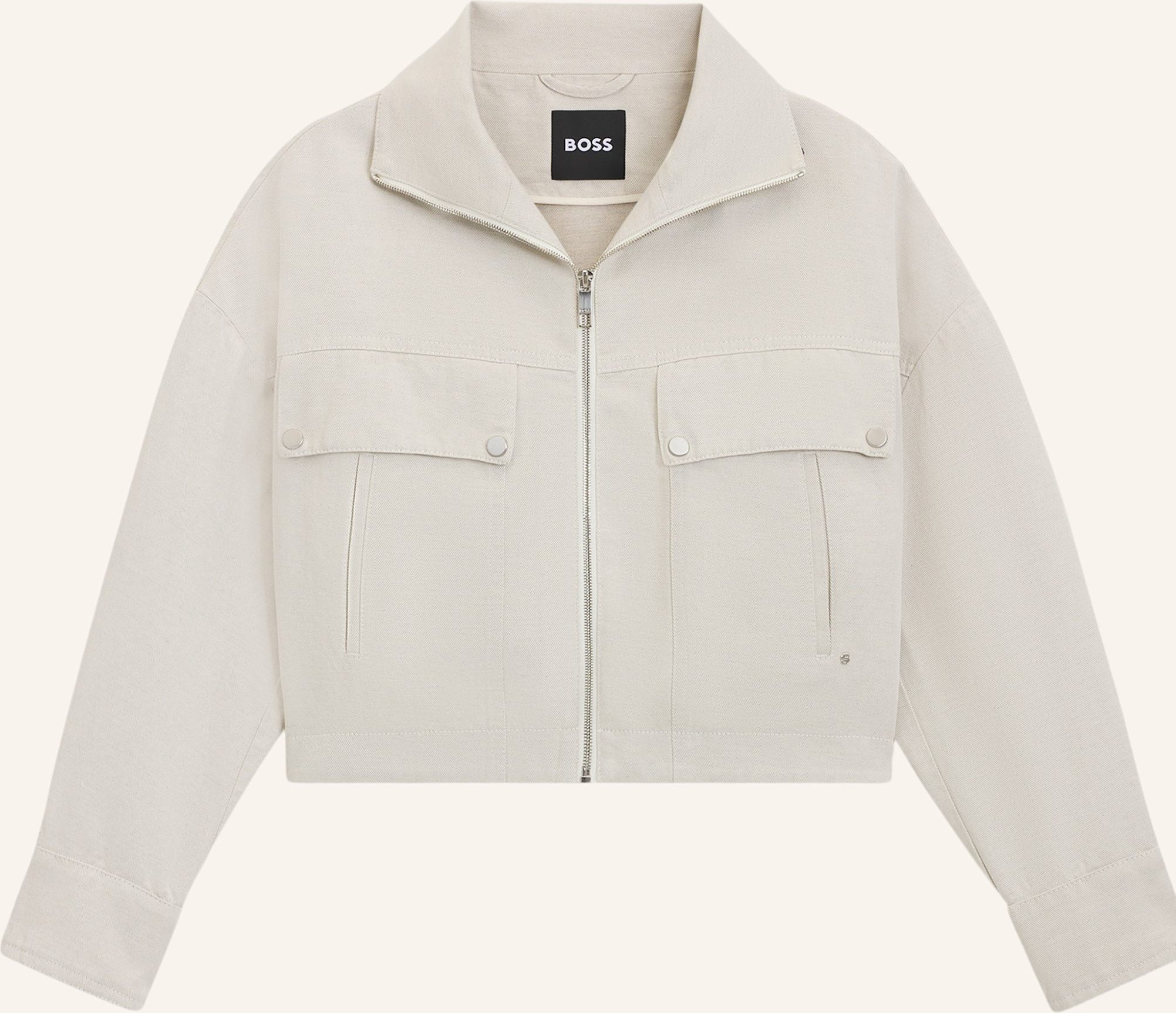 Boss Blazer Jamoura-W Relaxed Fit beige