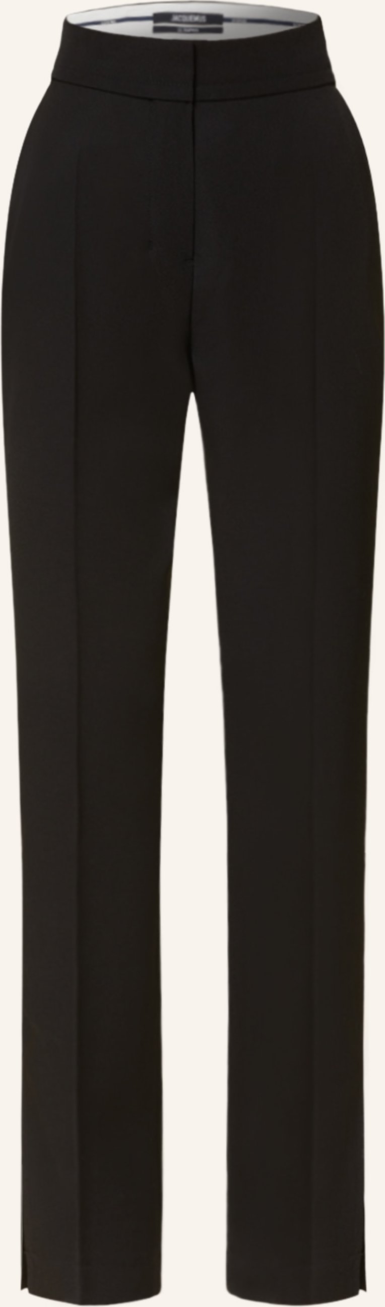 Jacquemus Hose Le Pantalon Tibau Mit Galonstreifen schwarz