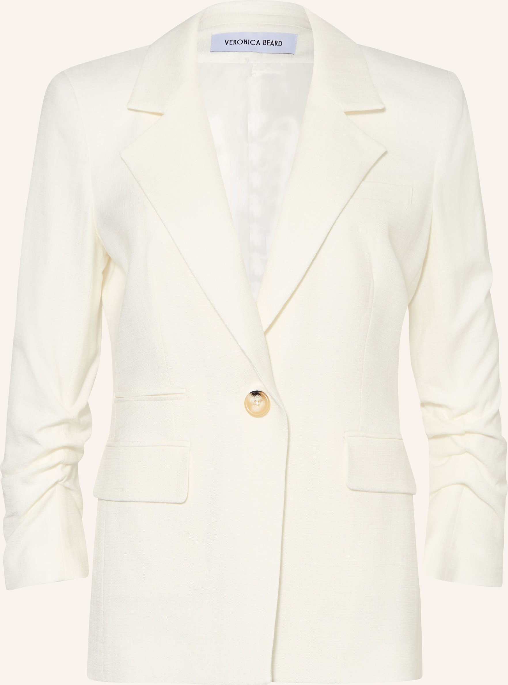 Veronica Beard Blazer Battista Mit 3/4-Arm weiss