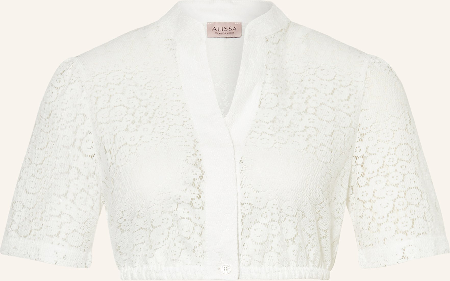Alissa By Kinga Mathe Dirndlbluse Suri weiss