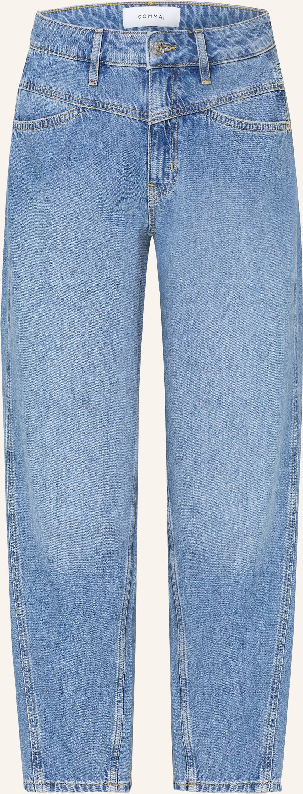 Comma Barrel Jeans Liv blau