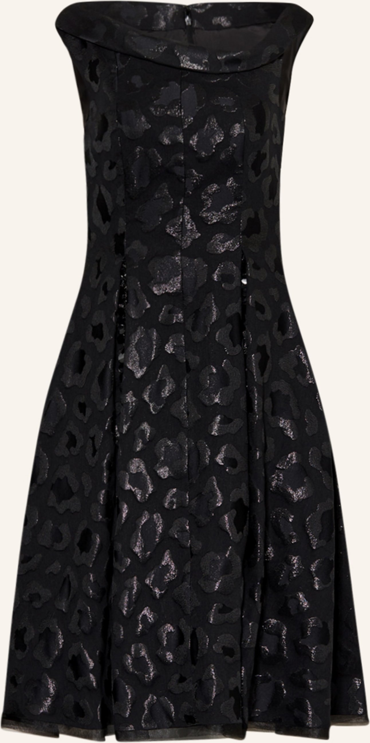 Talbot Runhof Jacquard-Kleid Mit Glitzergarn Und Pailletten schwarz