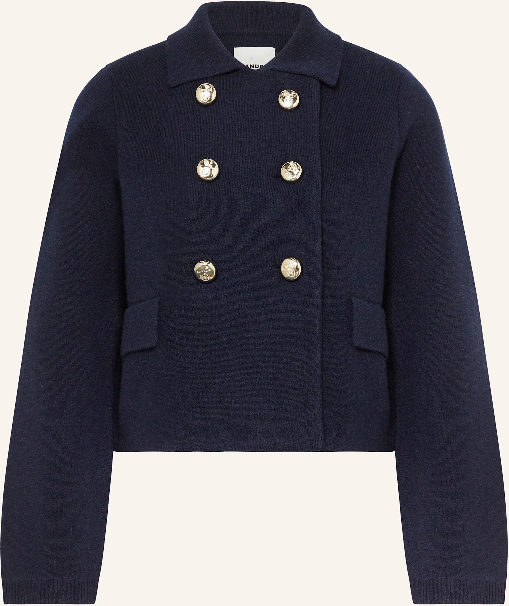 Sandro Strickjacke blau